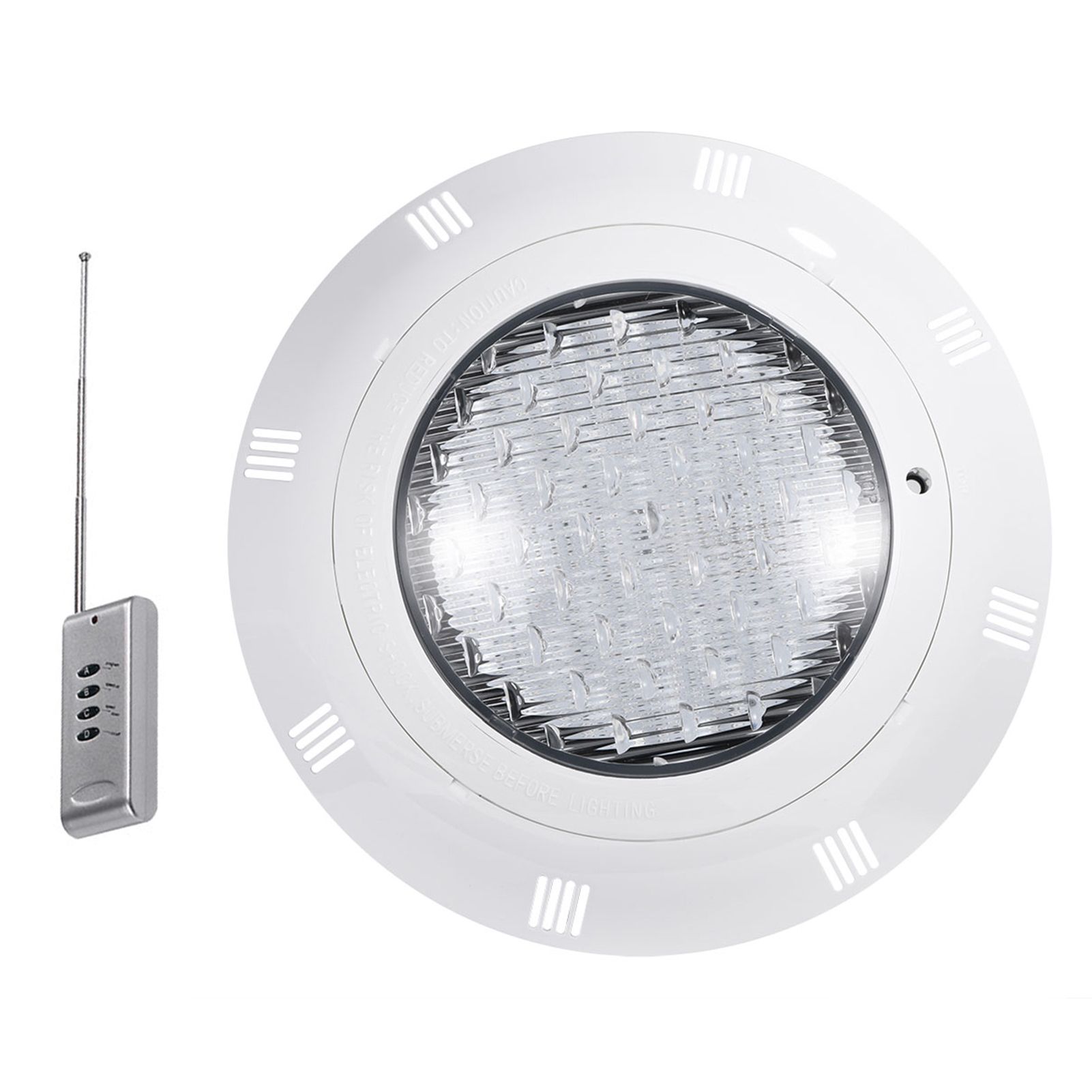 12V 360 LED RGB Multi Color Underwater Swimming Pool Bright Light with Remote view 10