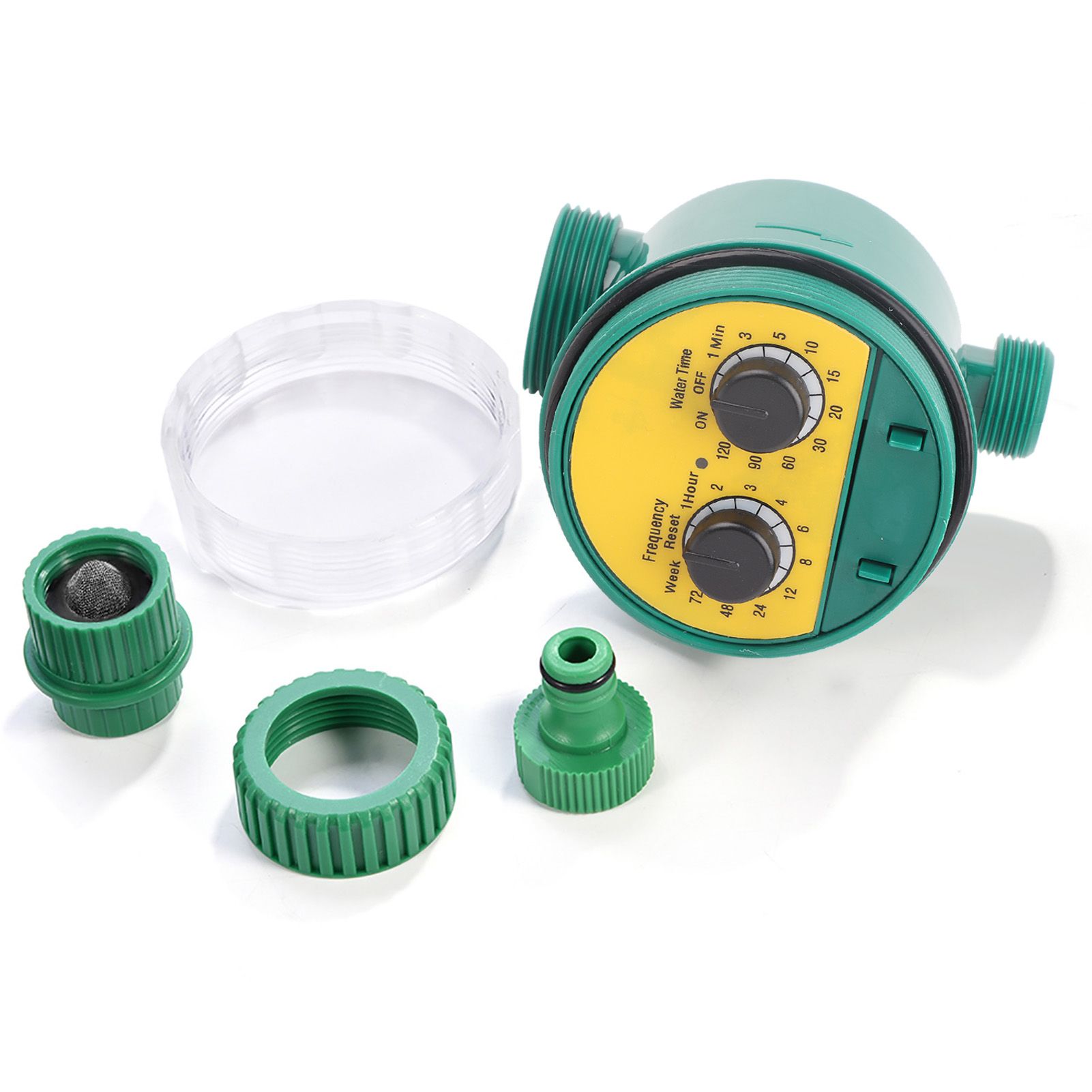 Multi Function Two Dial Automatic Electronic Watering Timer Garden Irrigation view 2