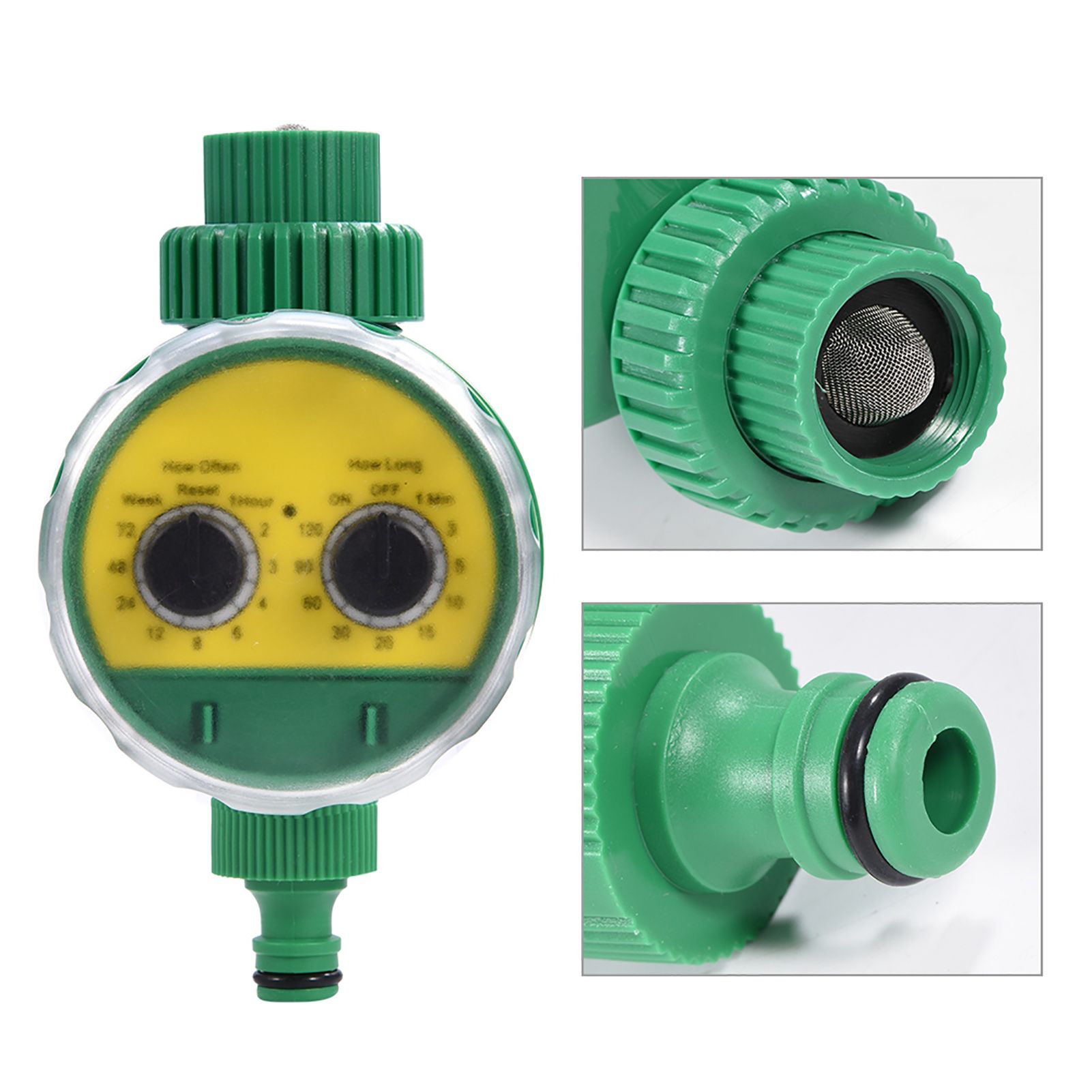 Multi Function Two Dial Automatic Electronic Watering Timer Garden Irrigation view 7