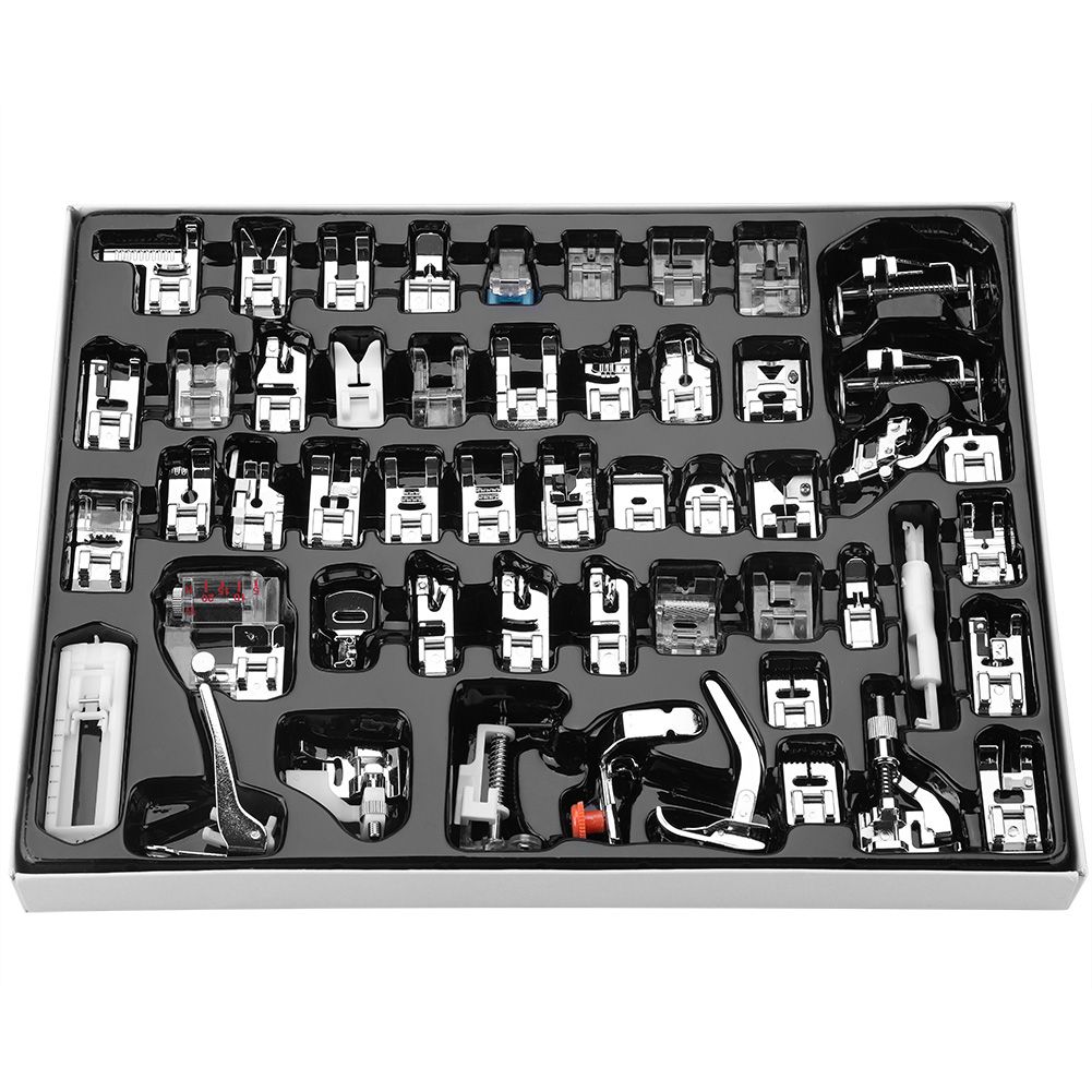 52pcs set Stitch Walking Foot Presser Feet Kit Household Multi functional view 5