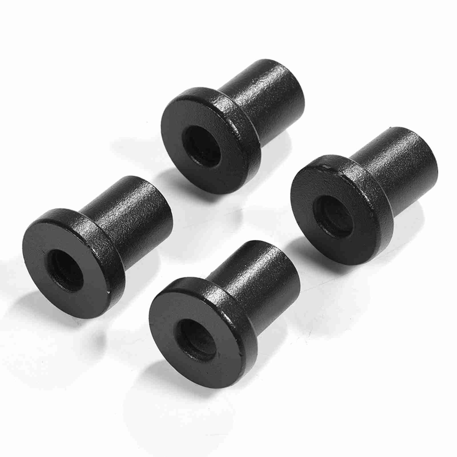4Pcs Sliding Barn Door Hardware Wall Track Spacers Carbon Steel Connector