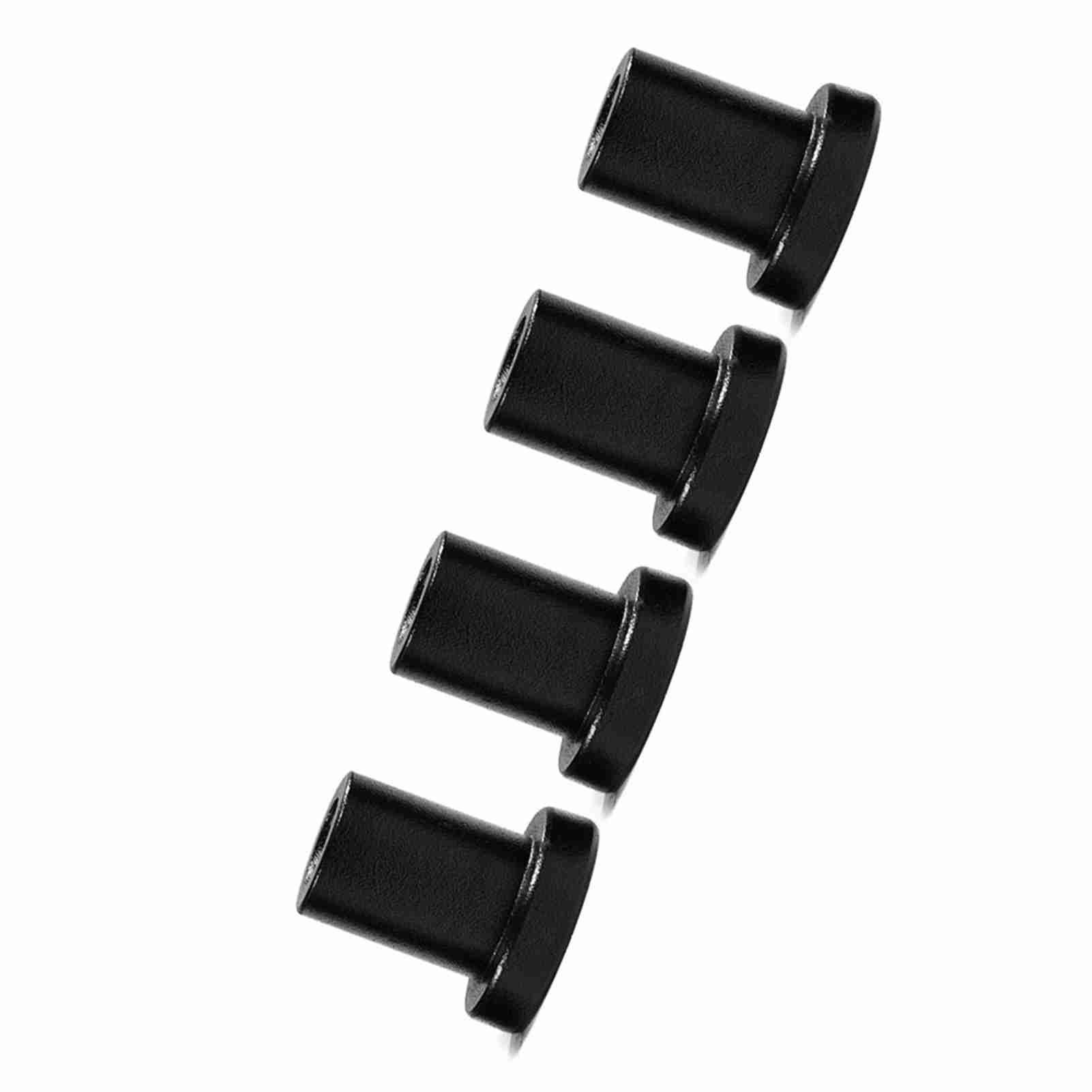 4Pcs Sliding Barn Door Hardware Wall Track Spacers Carbon Steel Connector view 4