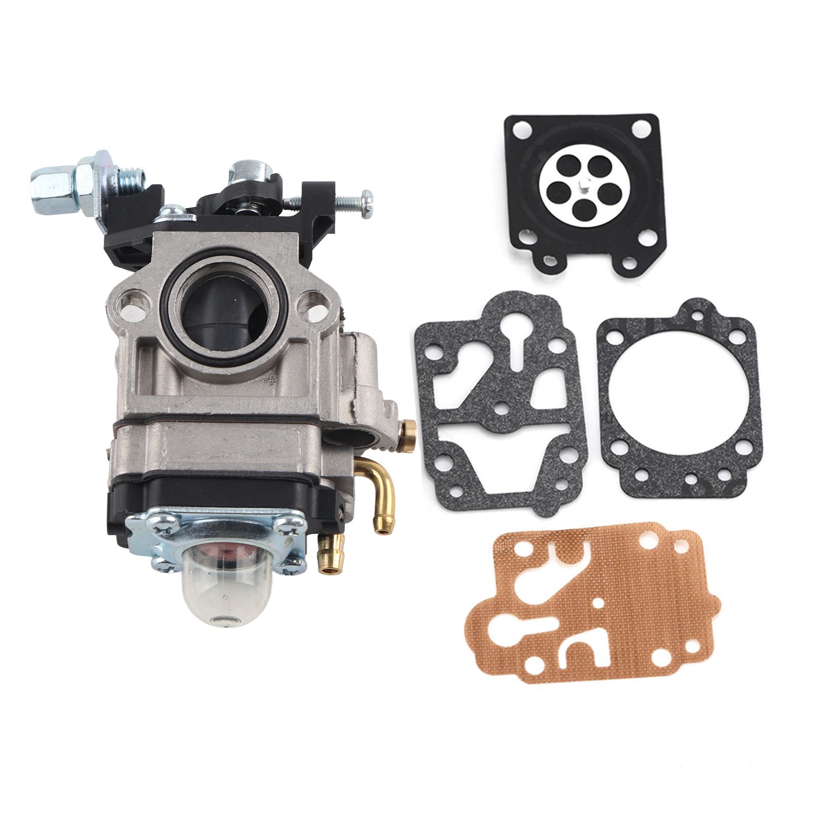 Carburetor Repair Kits For CG430 CG520 BC430 BC520 Trimmer Brushcutter view 2