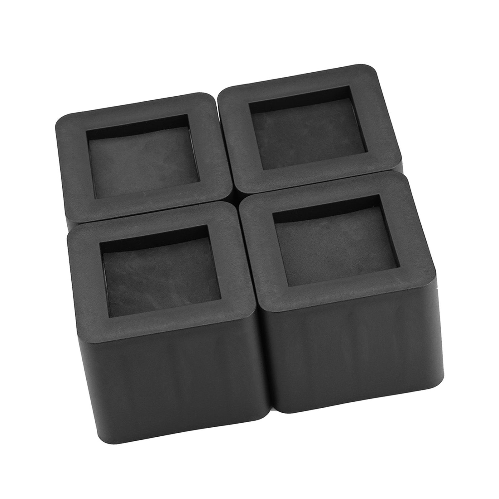 4pcs Set Furniture Leg Risers PP Plastic NOn Slip Riser for Table Desk Bed