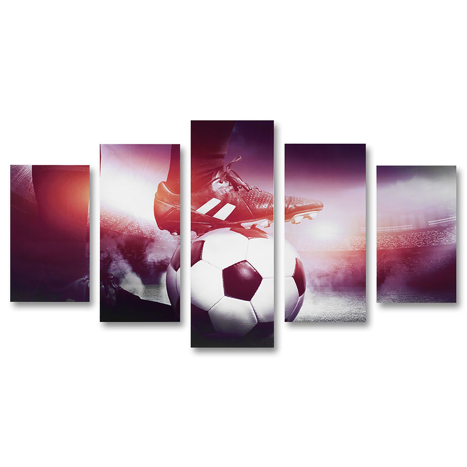 Football Sports Canvas Painting 5 Panels Printed Picture Wall Art Home Office view 2