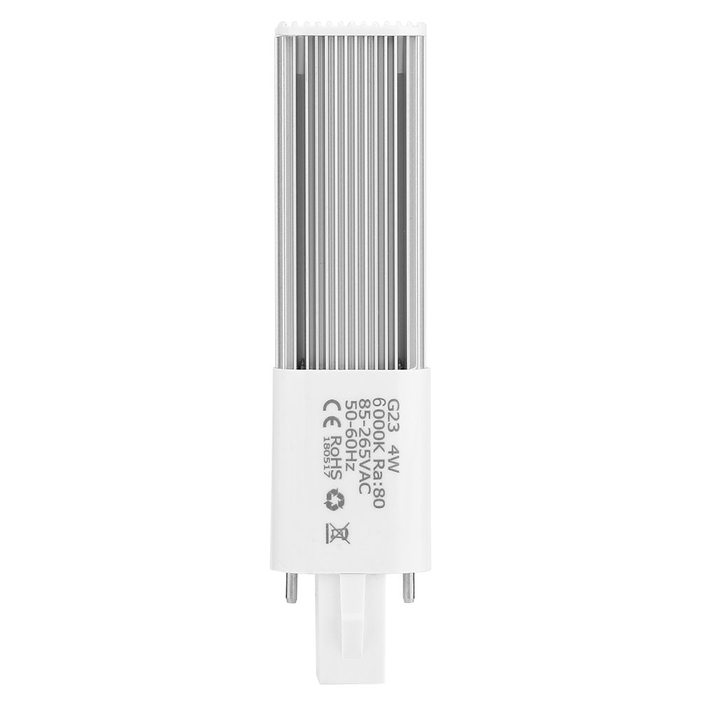 4W 2 pin LED Compact Lamp Energy saving Lighting Tube Bulb 85-265V(Cool White G23) view 2