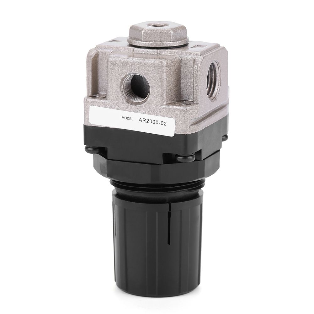 Pneumatic Regulator Adjustable Air Pressure Compressor Control Valve Gauge view 9