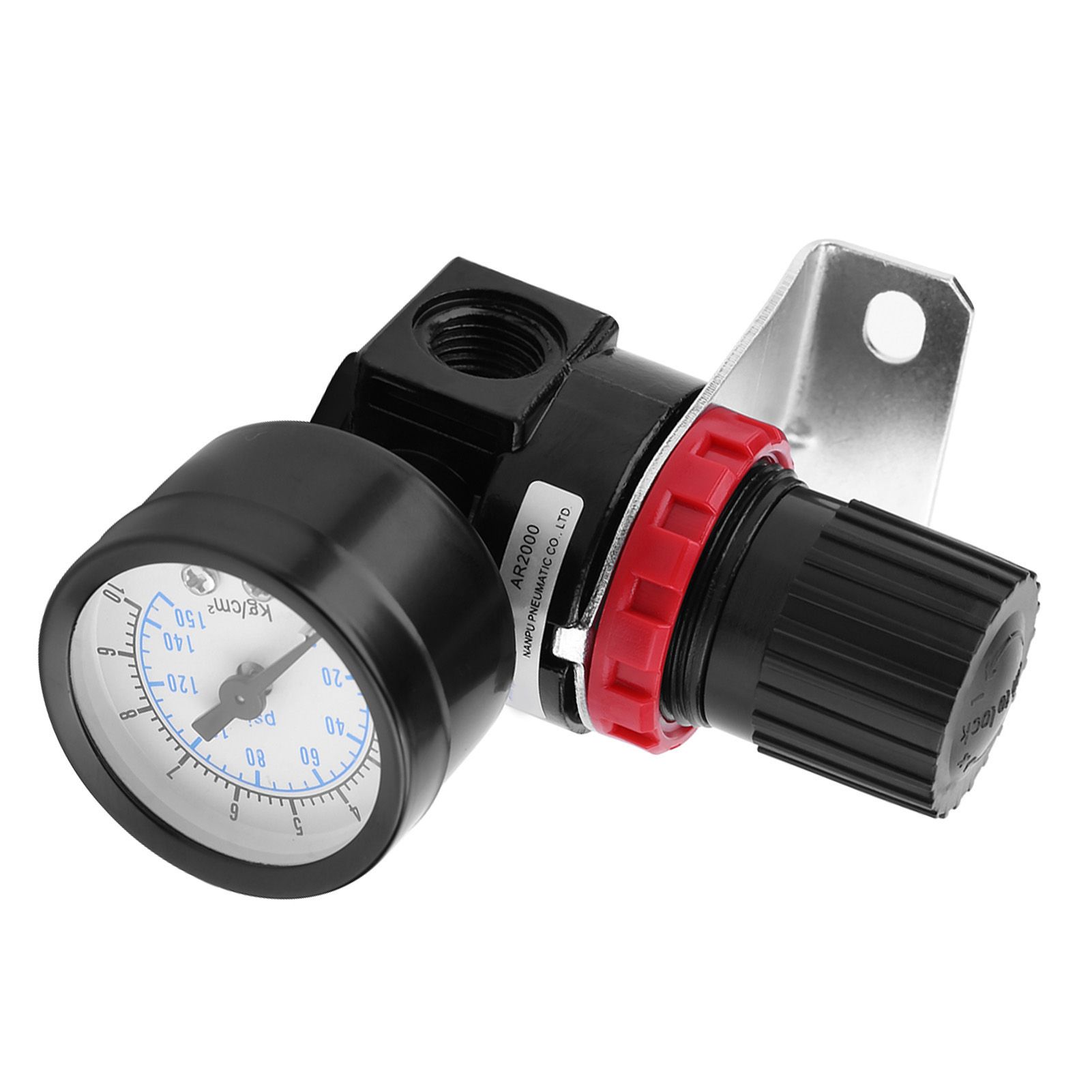 G1/4 Pneumatic Regulator Adjustable Air Pressure Compressor Control Valve view 7