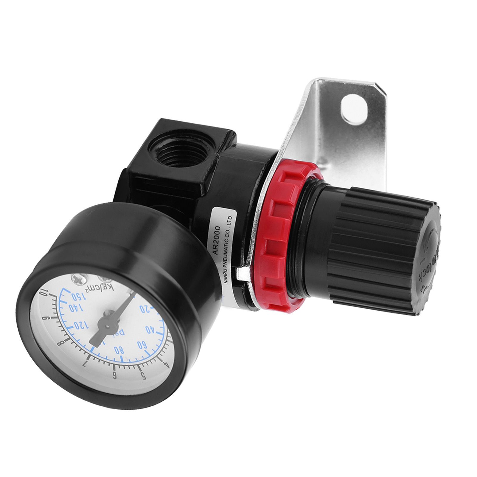 G1/4 Pneumatic Regulator Adjustable Air Pressure Compressor Control Valve view 9