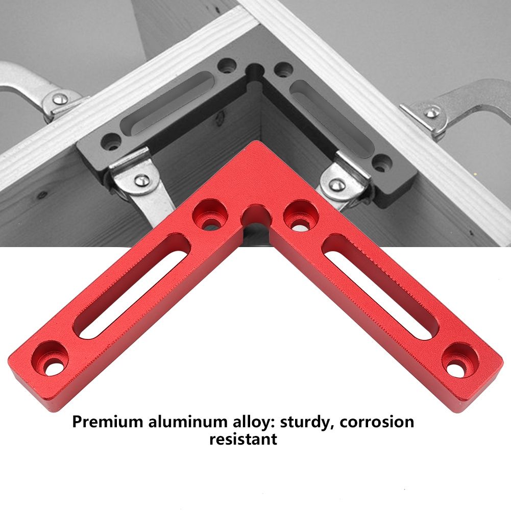 Aluminum Alloy L Shape Corner Clamp 90° Right Angle Welding Woodworking Tool view 7