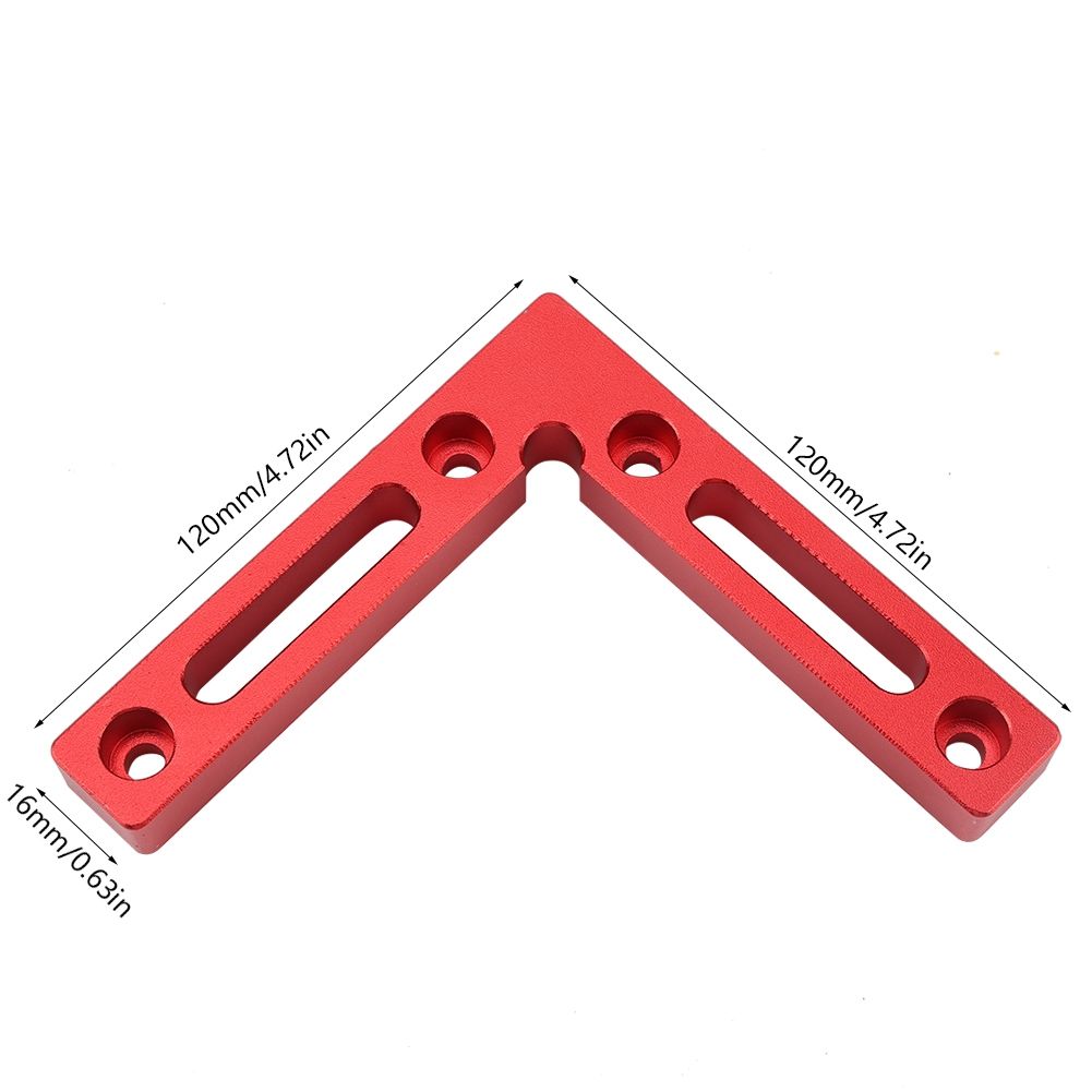 Aluminum Alloy L Shape Corner Clamp 90° Right Angle Welding Woodworking Tool view 9