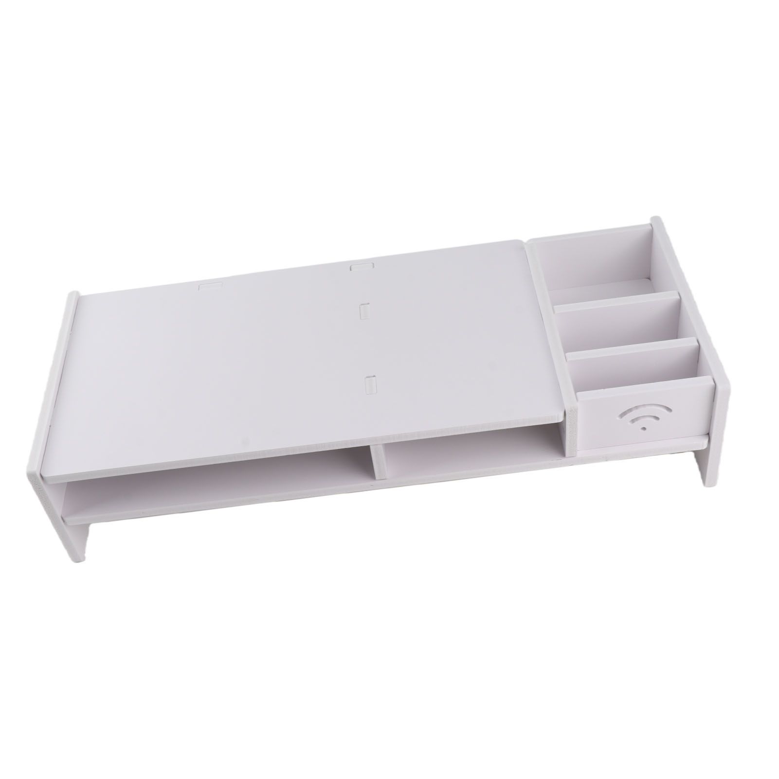 Computer Monitor Riser Laptop PC Stand Home Office Desktop Table Storage