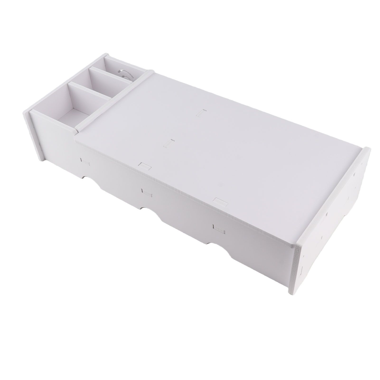 Computer Monitor Riser Laptop PC Stand Home Office Desktop Table Storage view 3