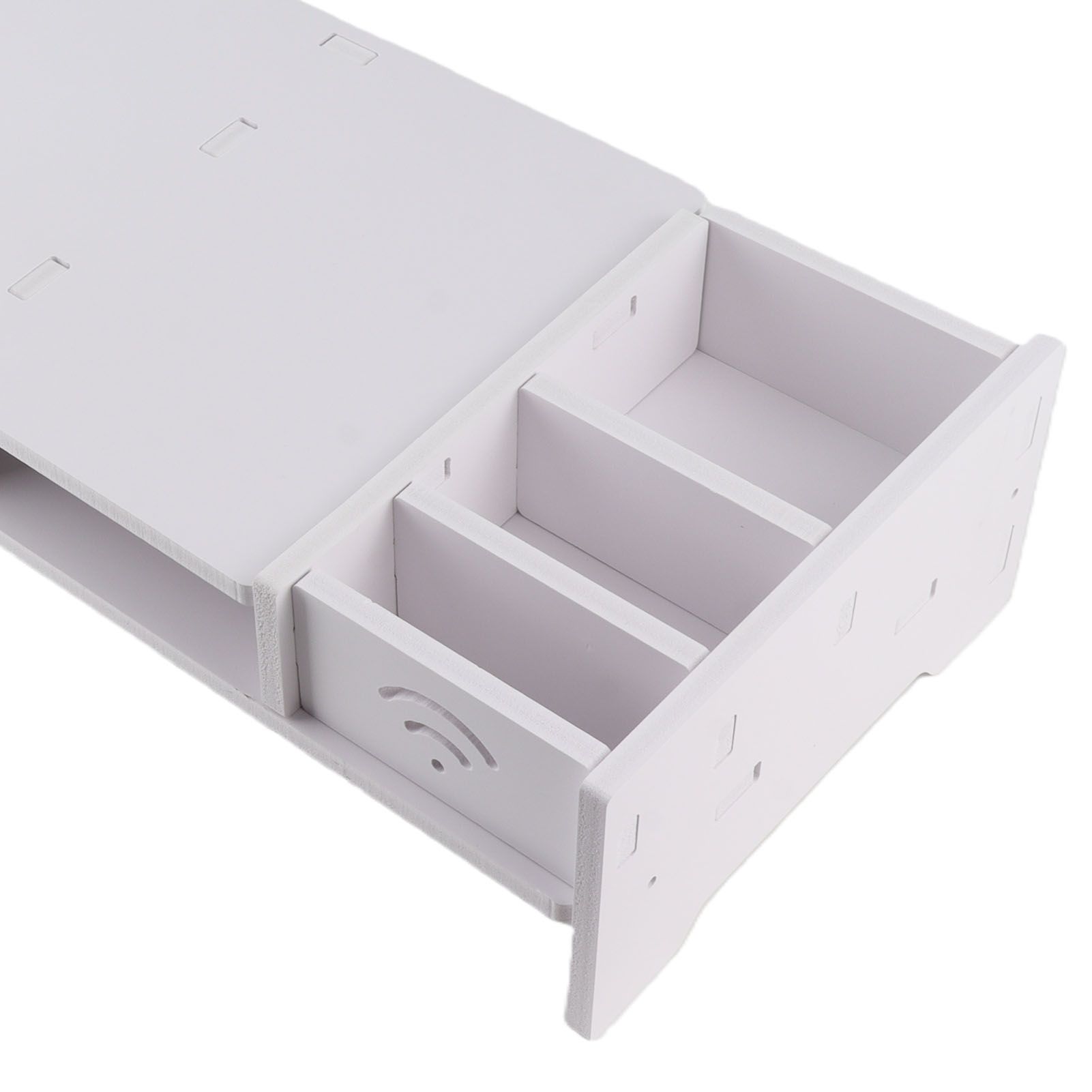 Computer Monitor Riser Laptop PC Stand Home Office Desktop Table Storage view 8