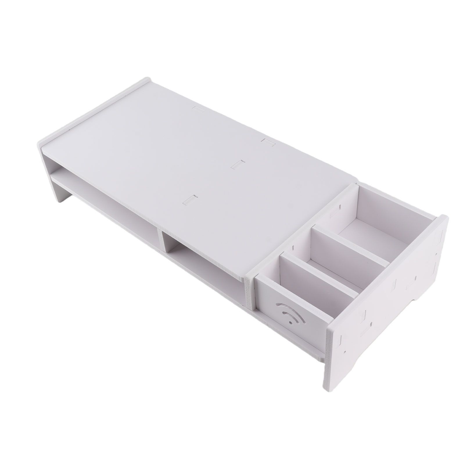 Computer Monitor Riser Laptop PC Stand Home Office Desktop Table Storage view 9