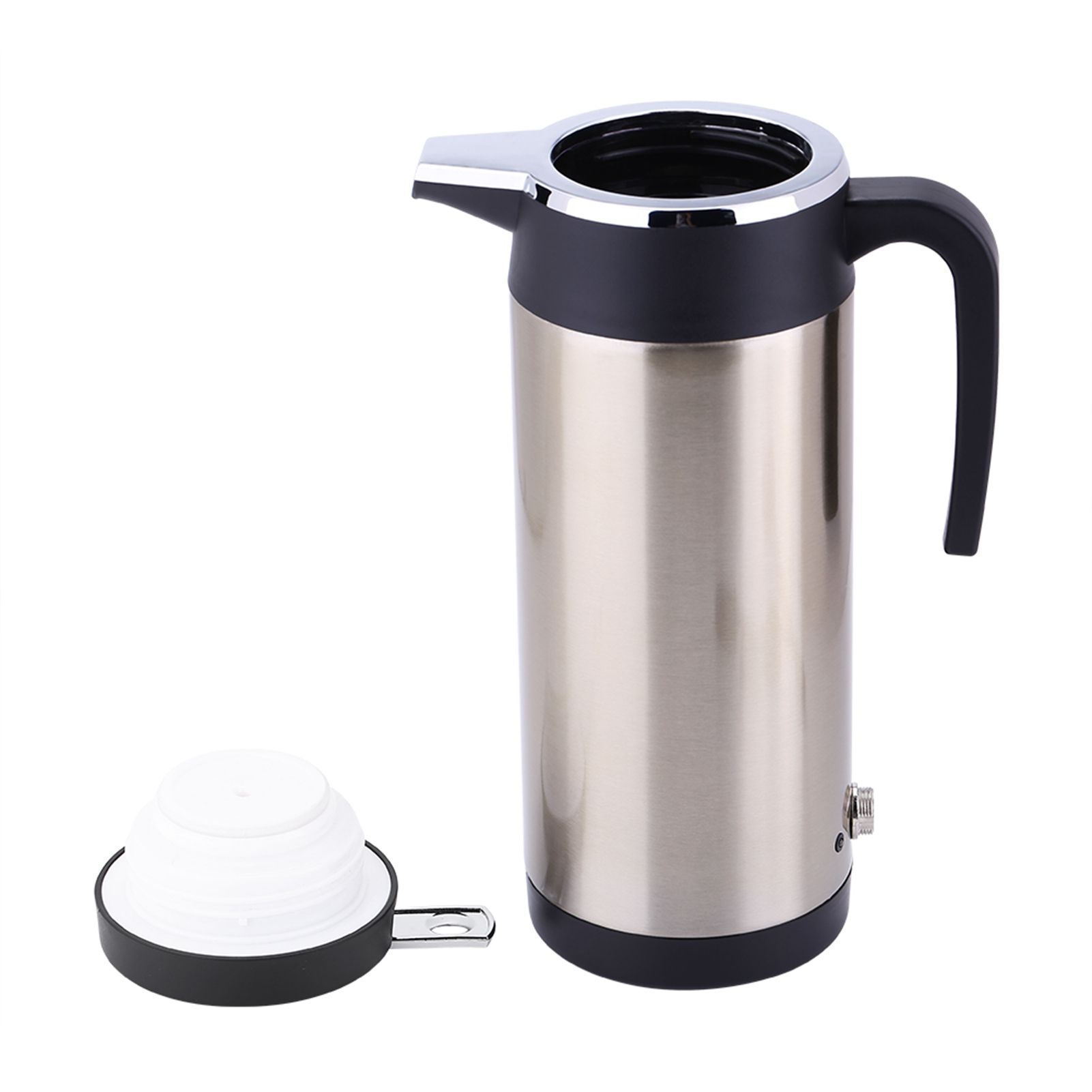 850ml 24V Travel Car Kettle Cigarette Lighter Socket Water Heater Bottle for view 4