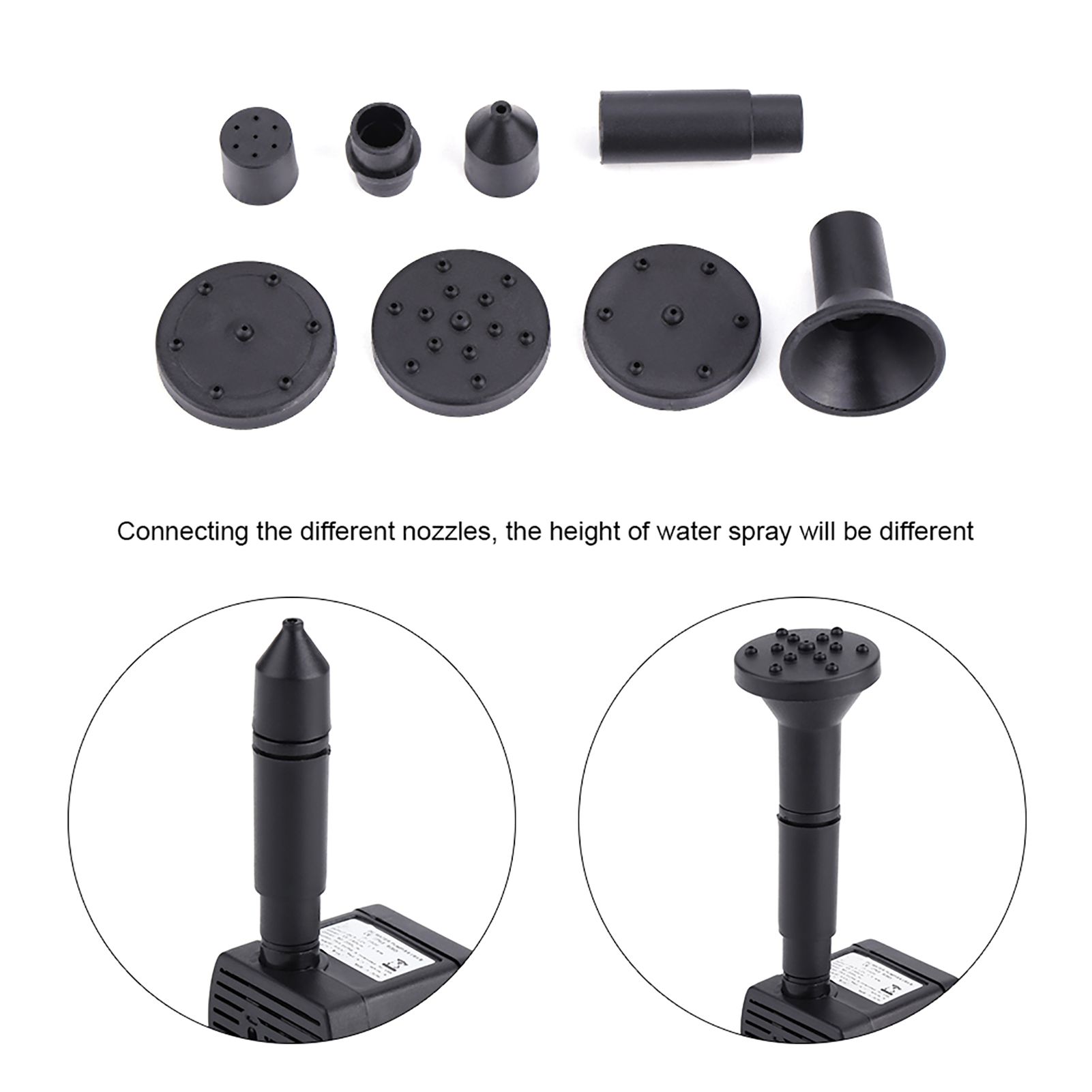 Solar Power Fountain Water Pump for Garden Pond Pool Fish Tank view 4
