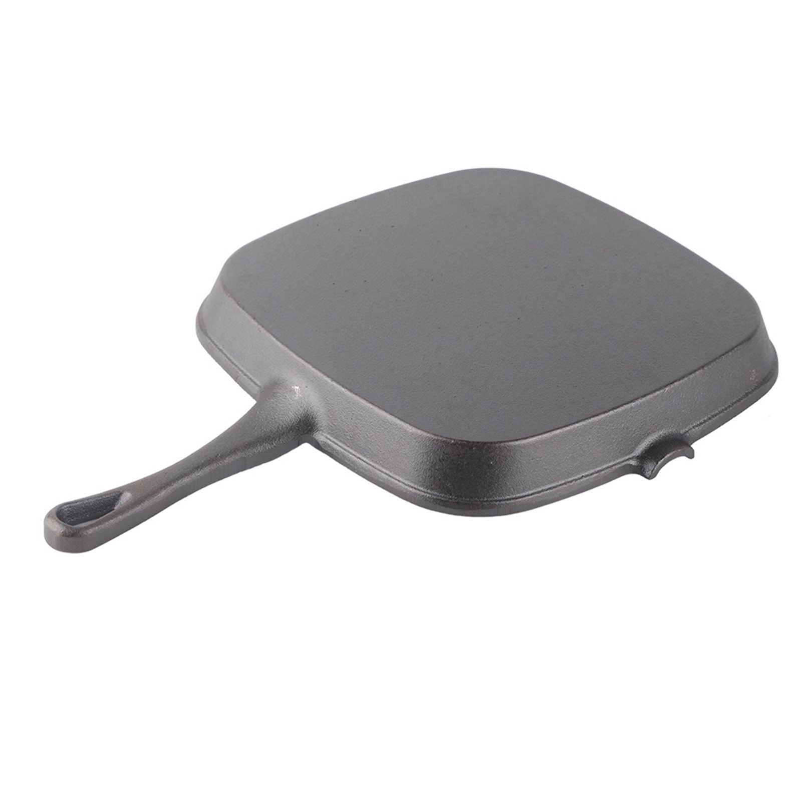 Cast Iron Steak Frying Pan Food Meals Gas Induction Cooker Cooking Pot Kitchen view 8