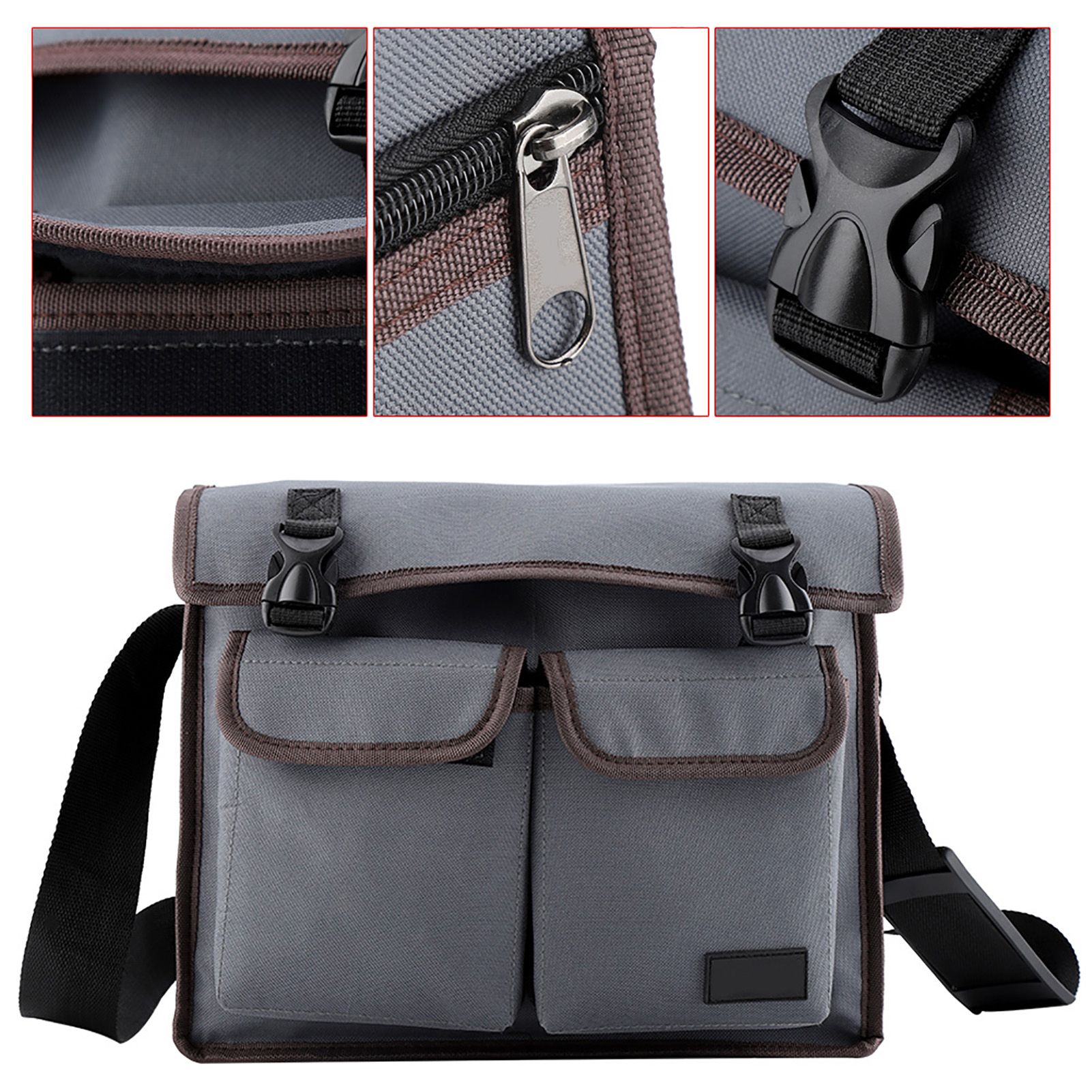 Thickened Oxford Cloth Tools Shoulder Bag Holder Organizer for Electrician view 6