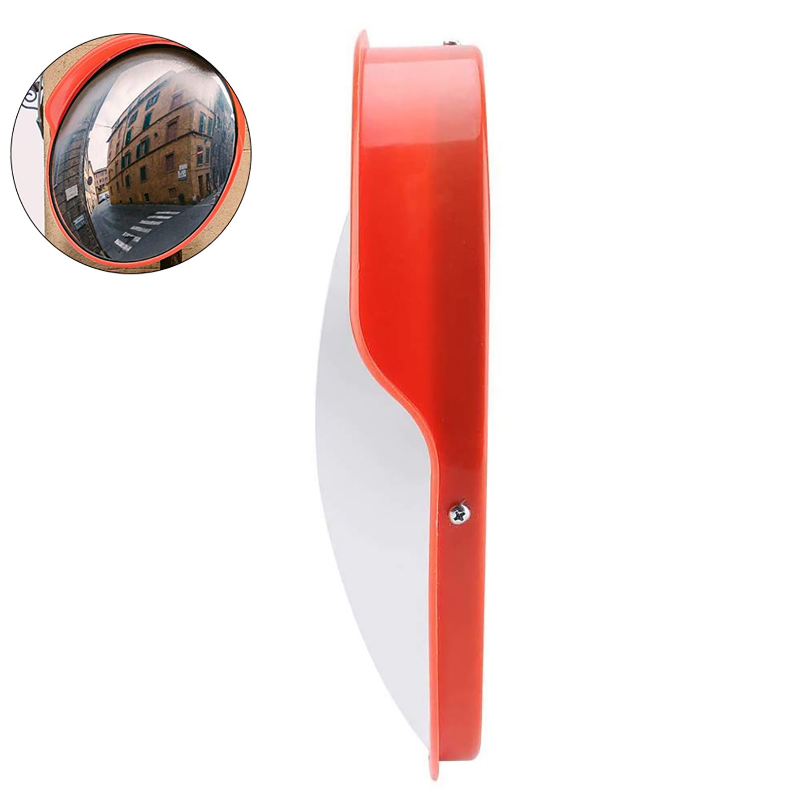 45cm Wide Angle Driveway Road Safety Convex Traffic Mirror with Mounting view 10