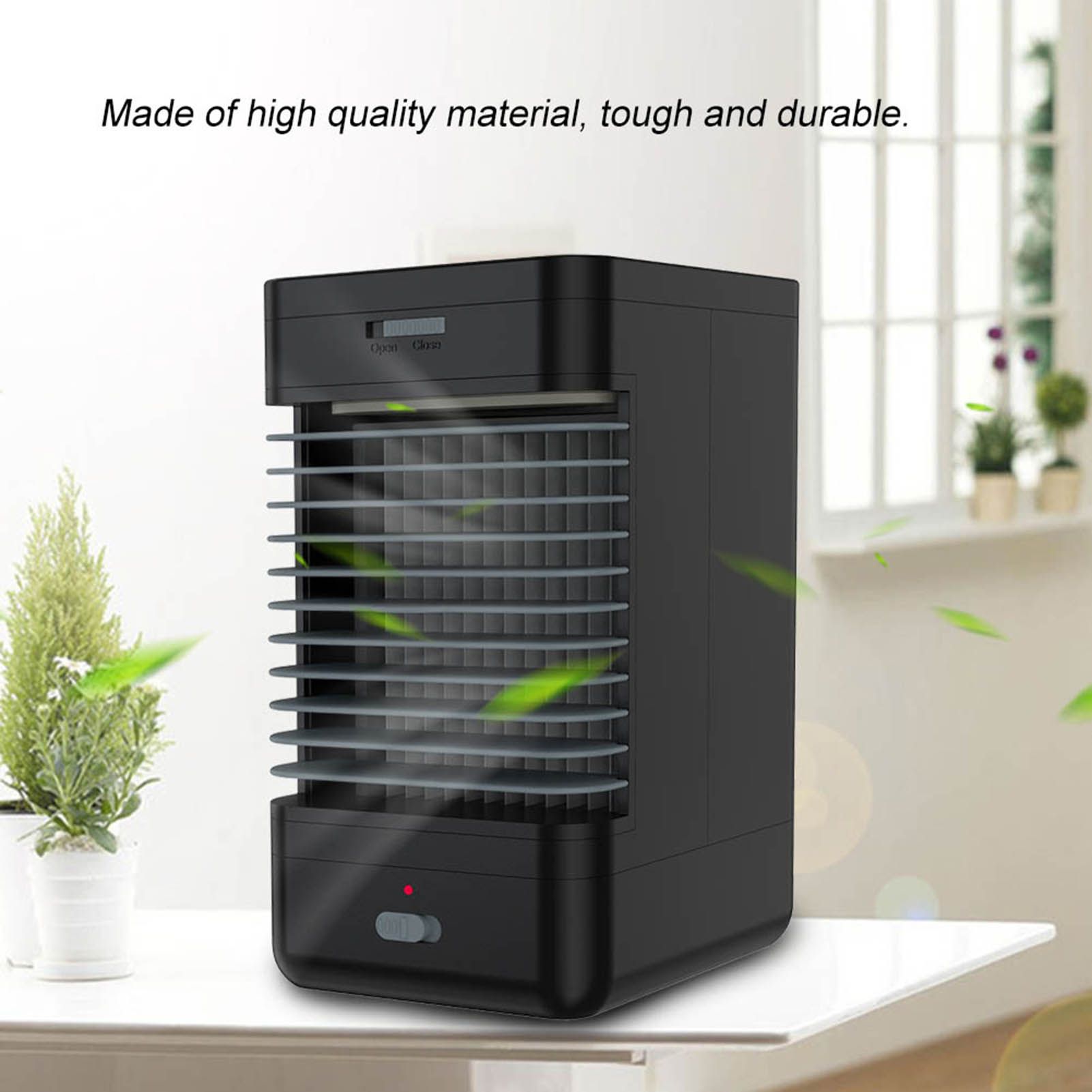 Portable Air Conditioner Mini Fan Humidifier System Wireless Cooler Plug110-