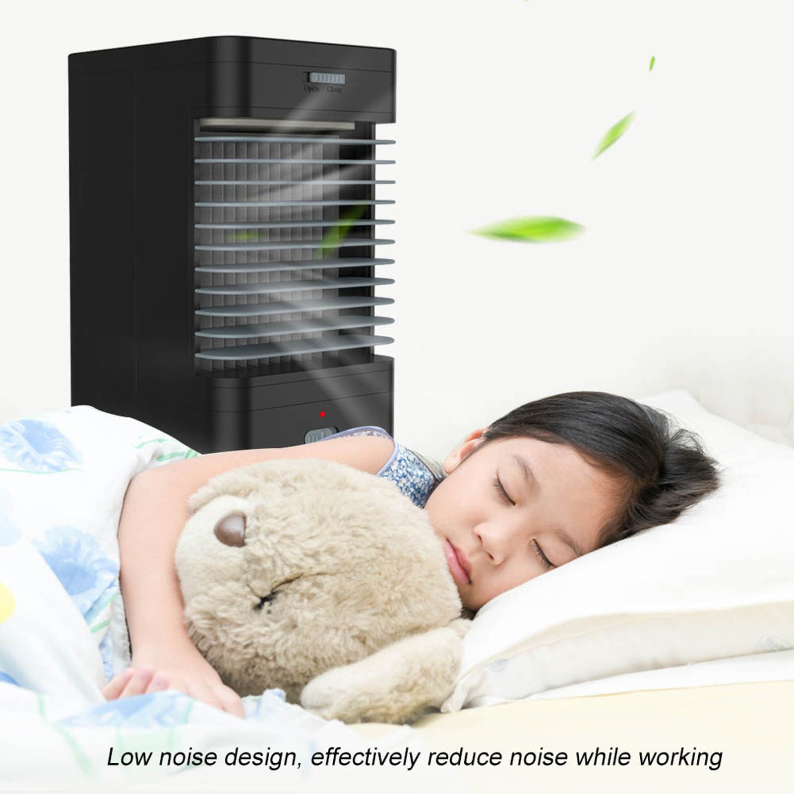 Portable Air Conditioner Mini Fan Humidifier System Wireless Cooler Plug110- view 3
