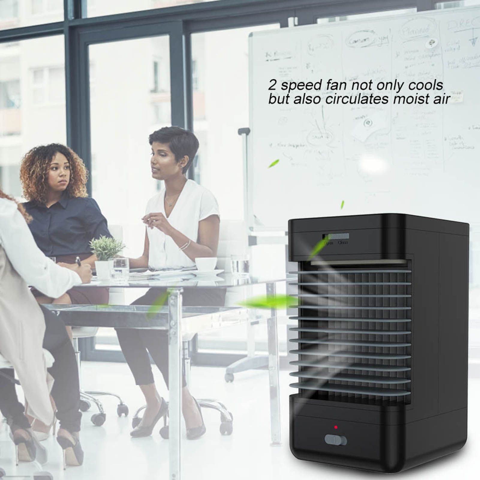 Portable Air Conditioner Mini Fan Humidifier System Wireless Cooler Plug110- view 4