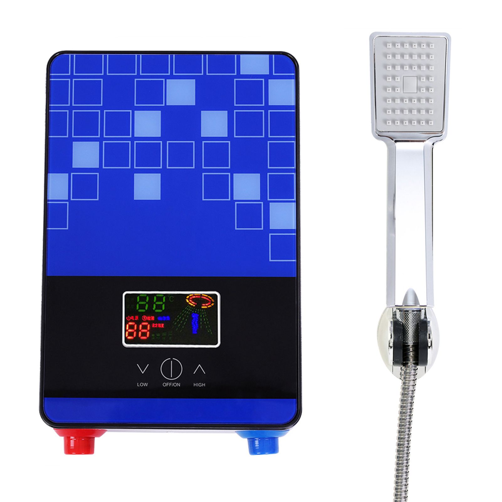 220V 6500W Tankless Instant Electric Hot Water Heater for Home Bathroom Shower view 7
