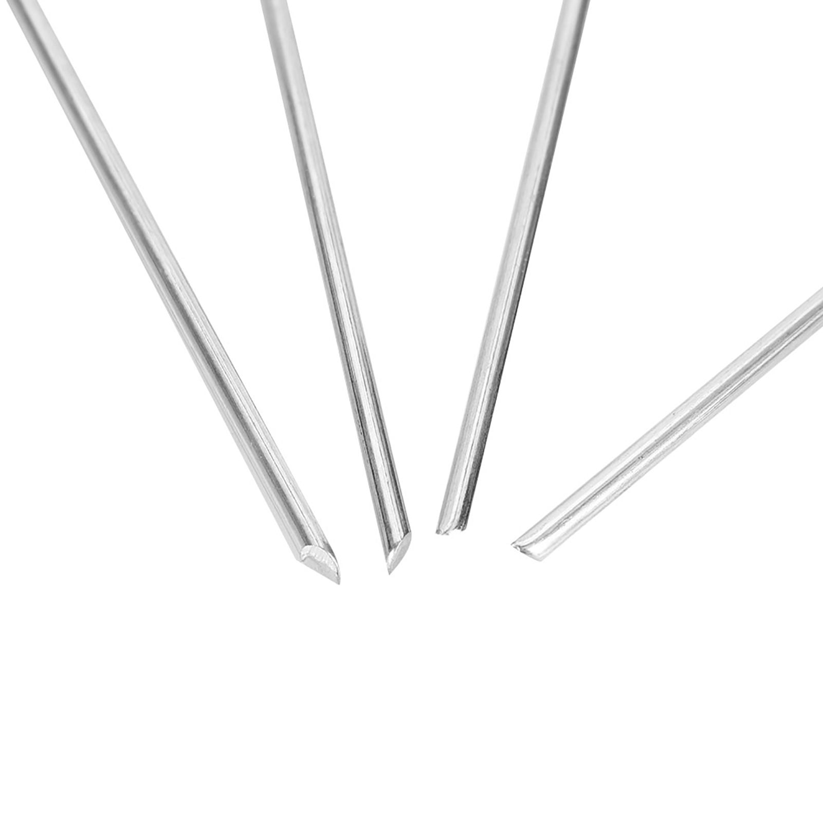 100Pcs Stainless Steel Ground Garden Staple Pins Weed Barrier Fabric Stake view 11