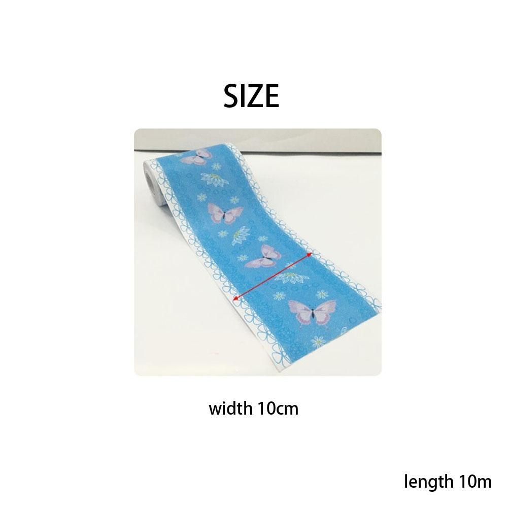 1 Roll of Adhesive Wall Sticker Waterproof Bedroom Beautiful Butterfly Home view 2