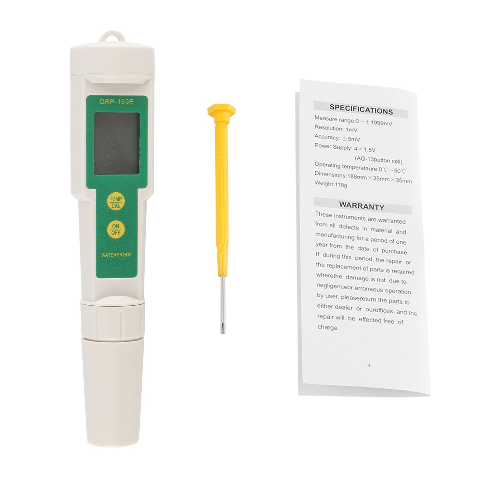 2 in 1 Digital ORP/TEMP Meter Tester Aquarium Pool Hydroponic Water Monitor view 2
