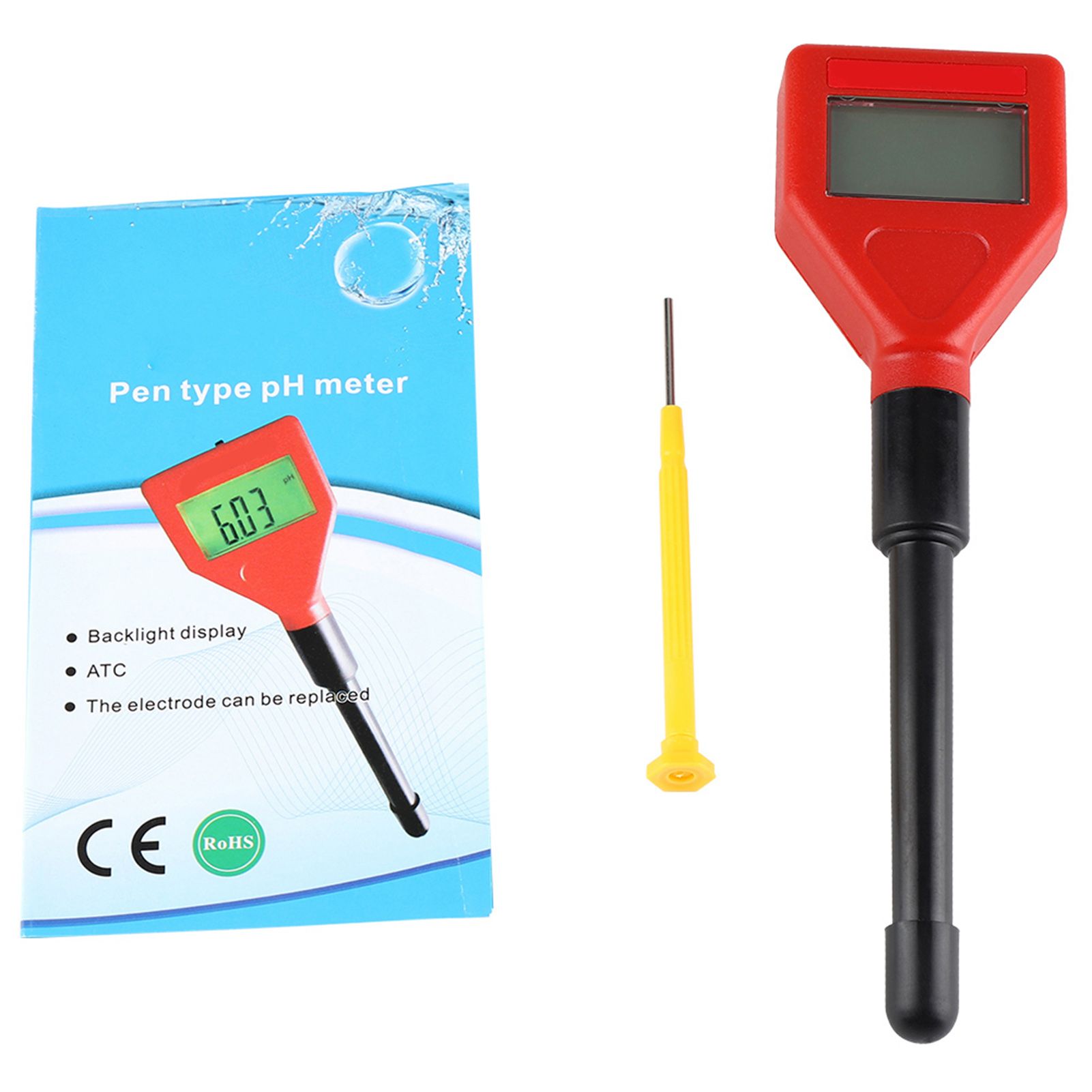 Moisture Meter Tester Long Water Quality for Plants Hydroponics Analyzer view 3