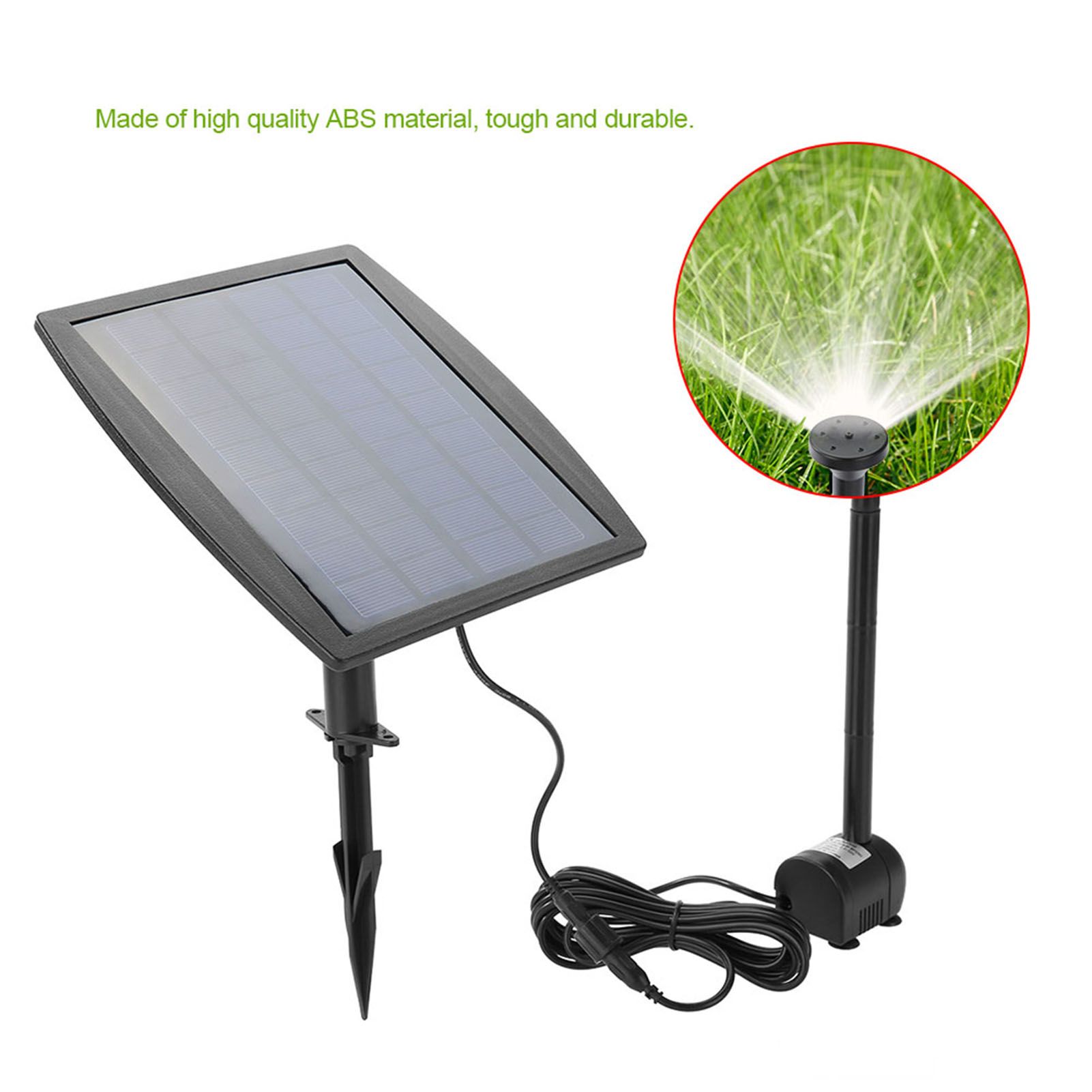 2.5W Solar Powered Fountain Water Pump for Pool Pond Garden Plants Aquarium view 3