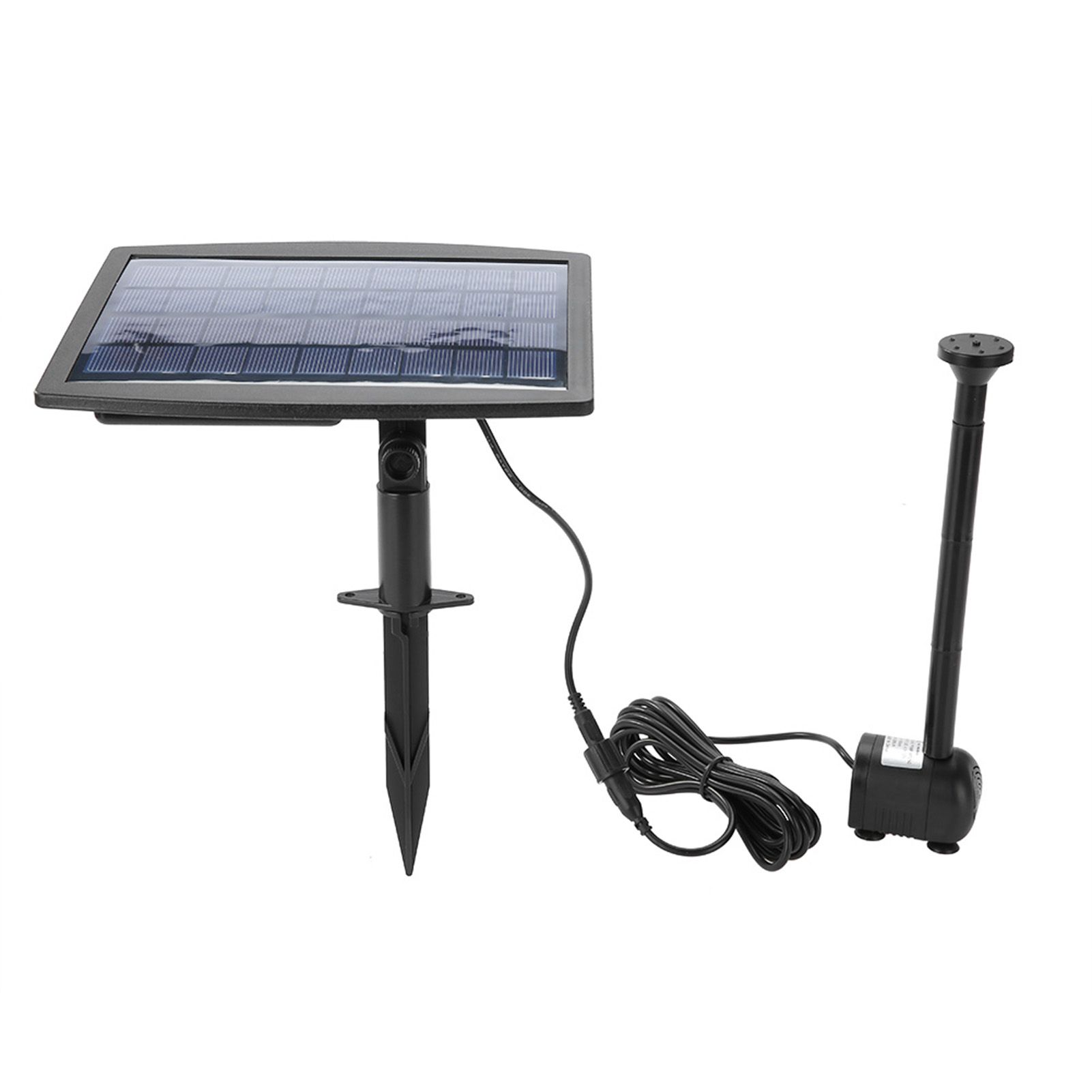 2.5W Solar Powered Fountain Water Pump for Pool Pond Garden Plants Aquarium view 5