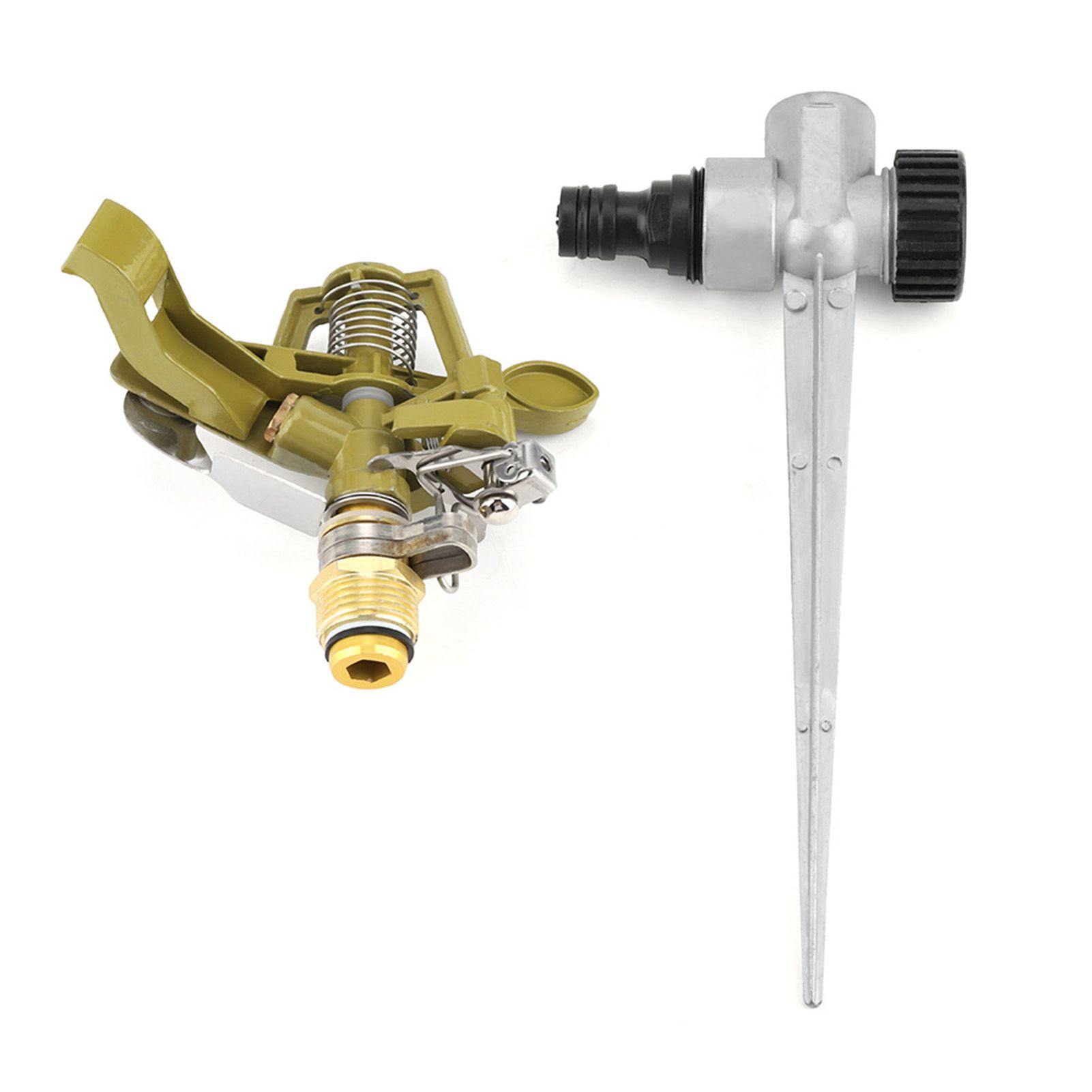 360 ° Zinc Alloy Ground Insert Zinc Sprink Water Watering Sprinkler Sprayer view 2