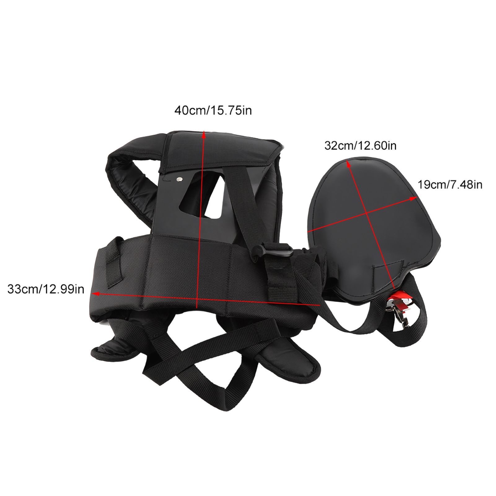 Universal Trimmer Double Shoulder Strap Mower Polyester M Shaped Belt for view 10