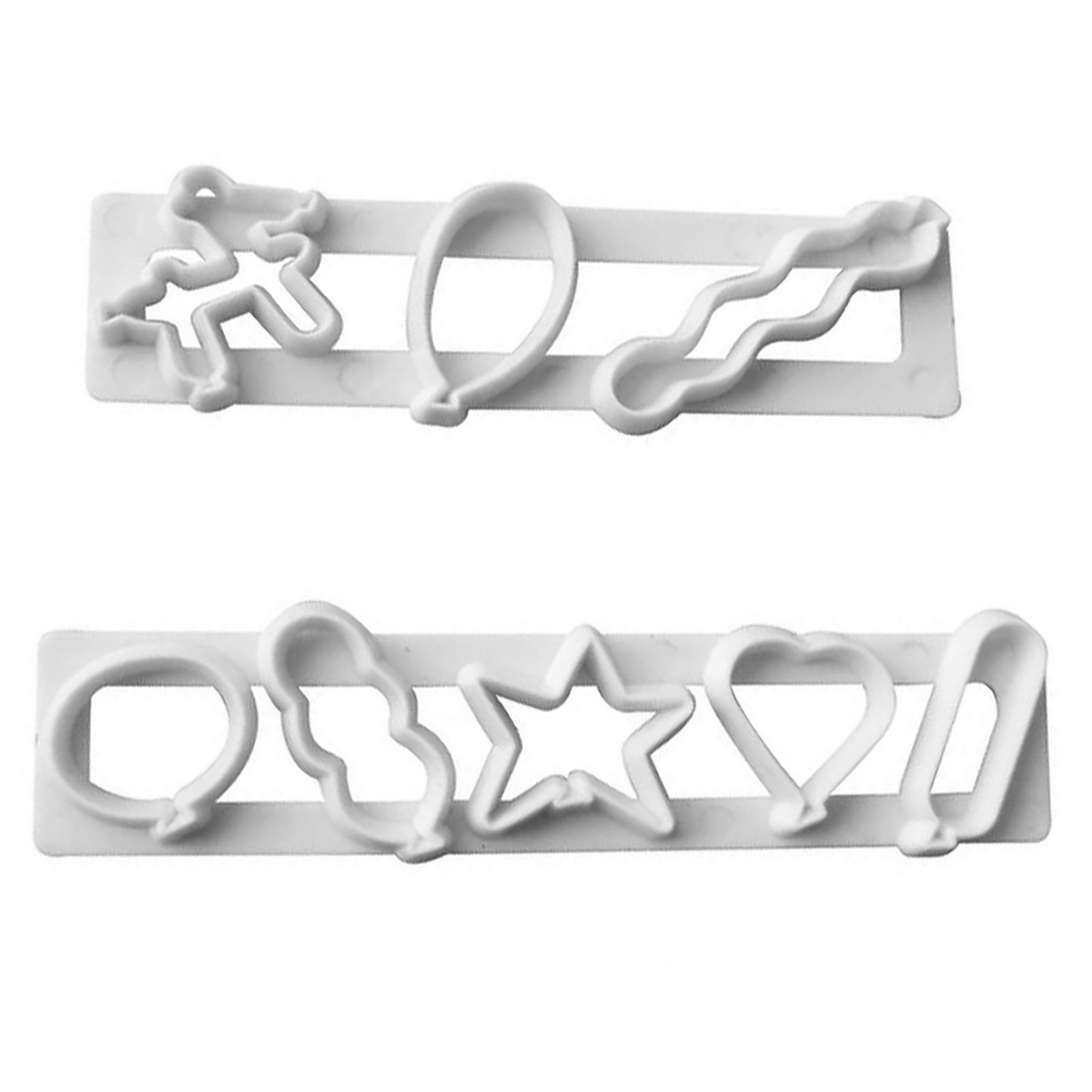 2pcs/ Set Food Grade Plastic Fondant Cake Mould Dessert Mold Kitchen Tool view 2