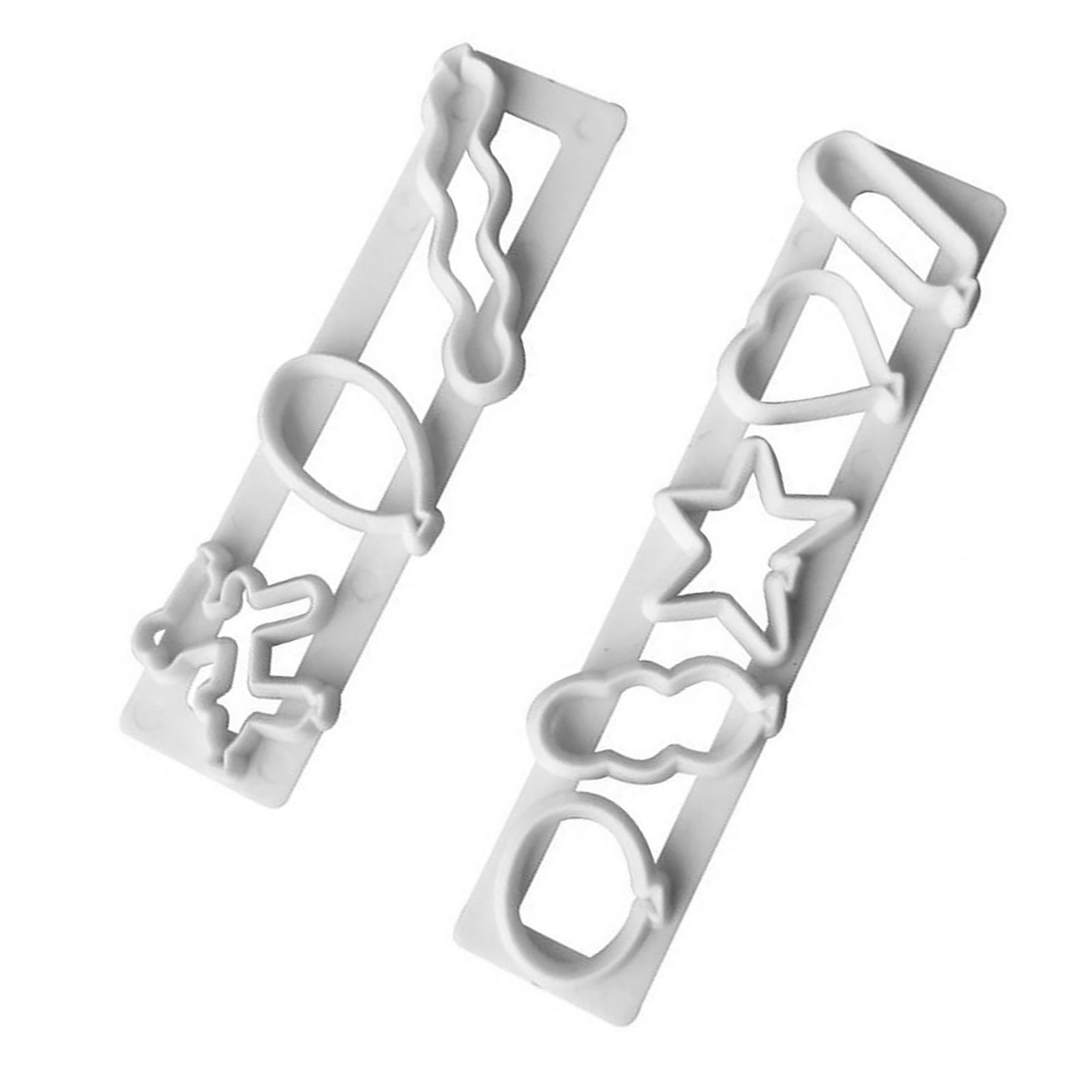 2pcs/ Set Food Grade Plastic Fondant Cake Mould Dessert Mold Kitchen Tool view 7