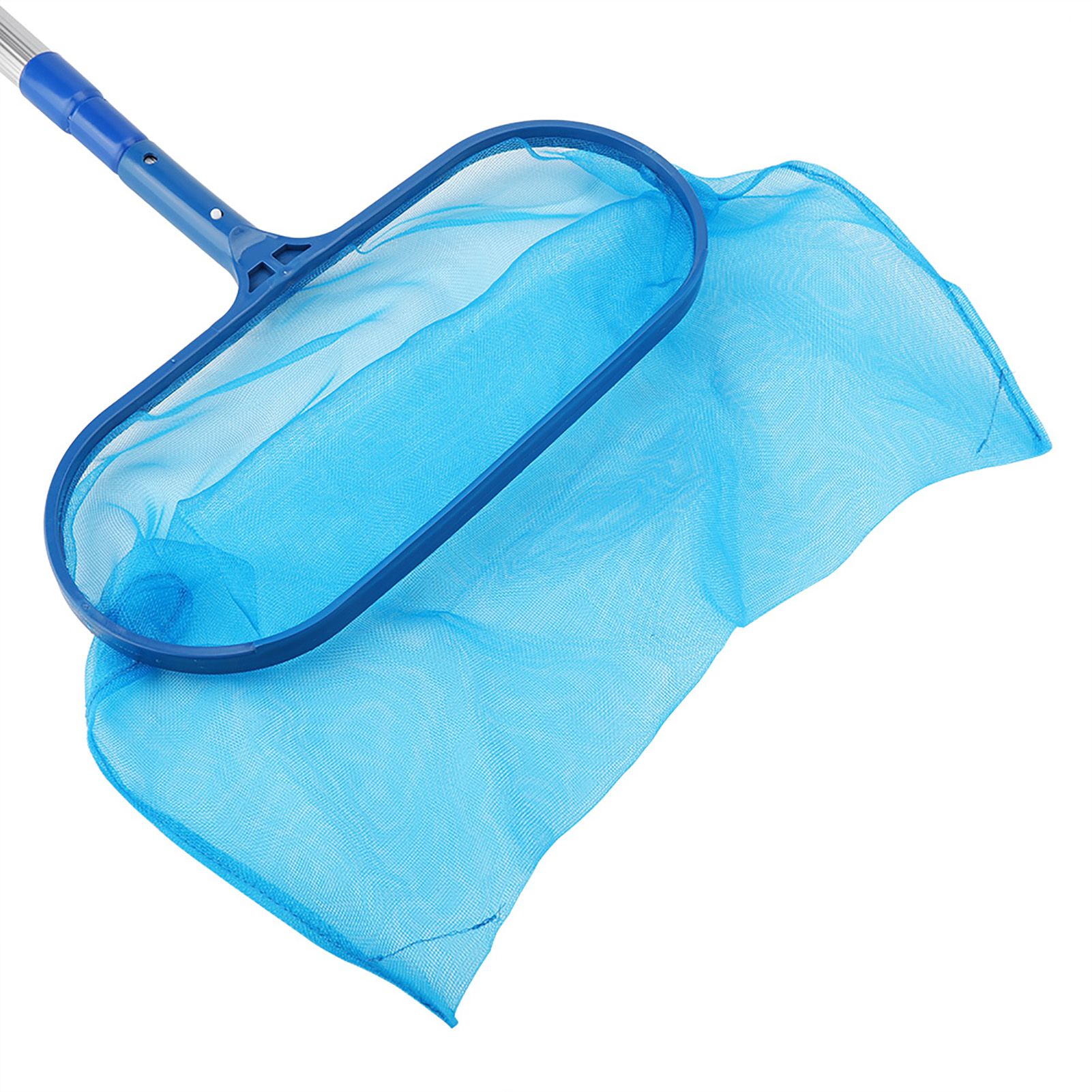 Swimming Pool Leaf Skimmer Mesh Net with Telescopic Pole Pond Tub Effective view 11