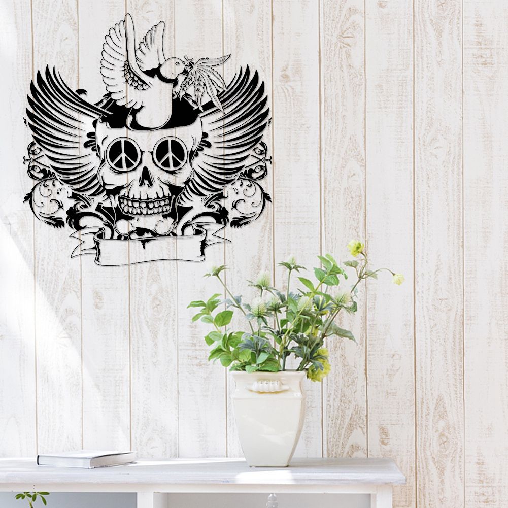 Skeleton Pattern Wall Sticker for Living Room Backdrop Wall Bedroom view 5