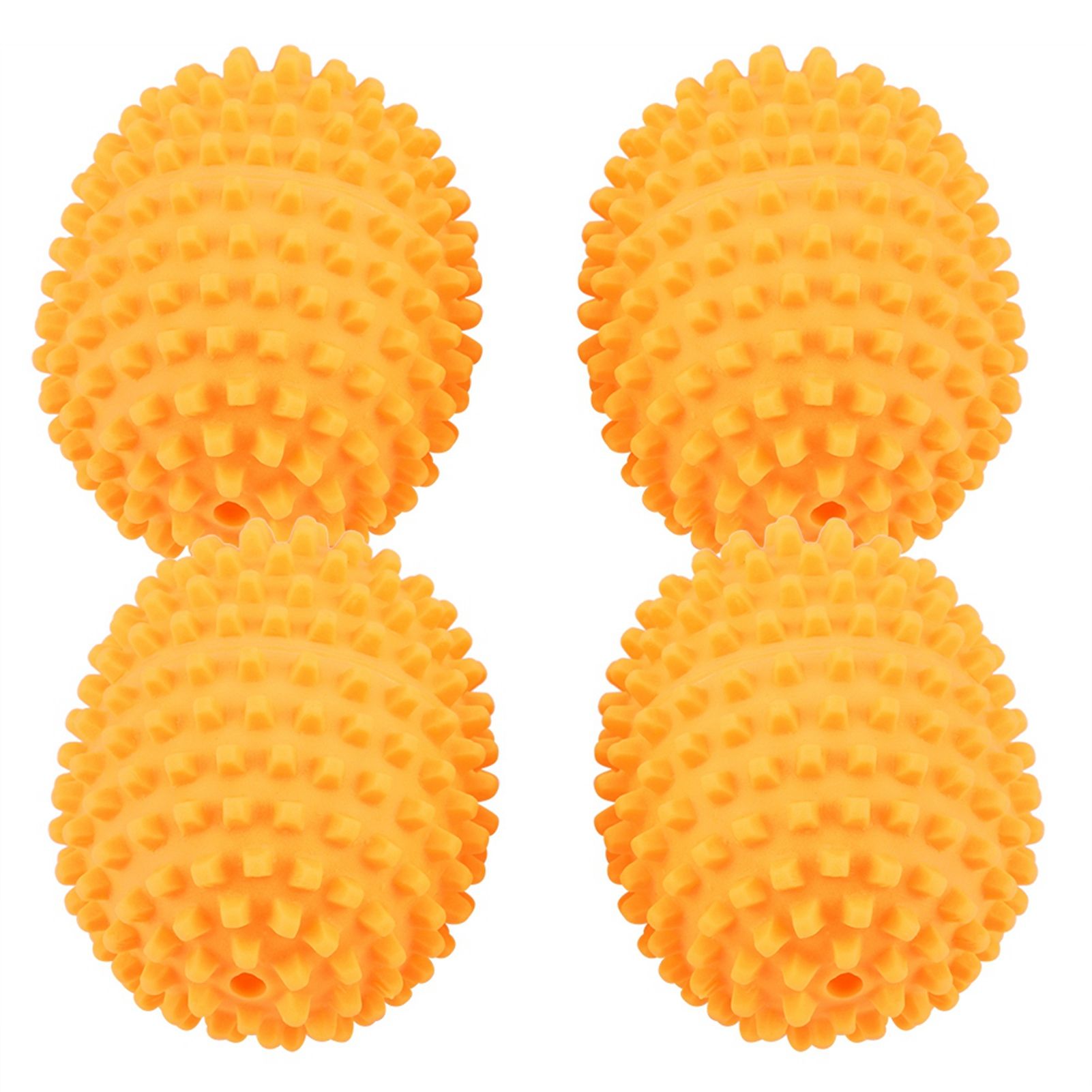 4Pcs/Set Orange Reusable Dryer Balls Dryer Ball for Home Clothes Dry view 5