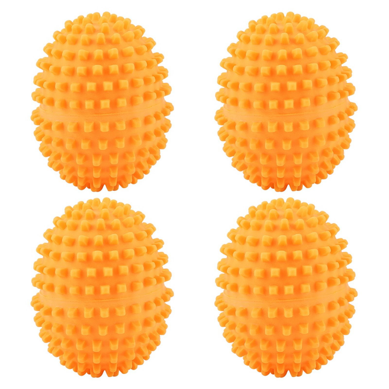 4Pcs/Set Orange Reusable Dryer Balls Dryer Ball for Home Clothes Dry view 6