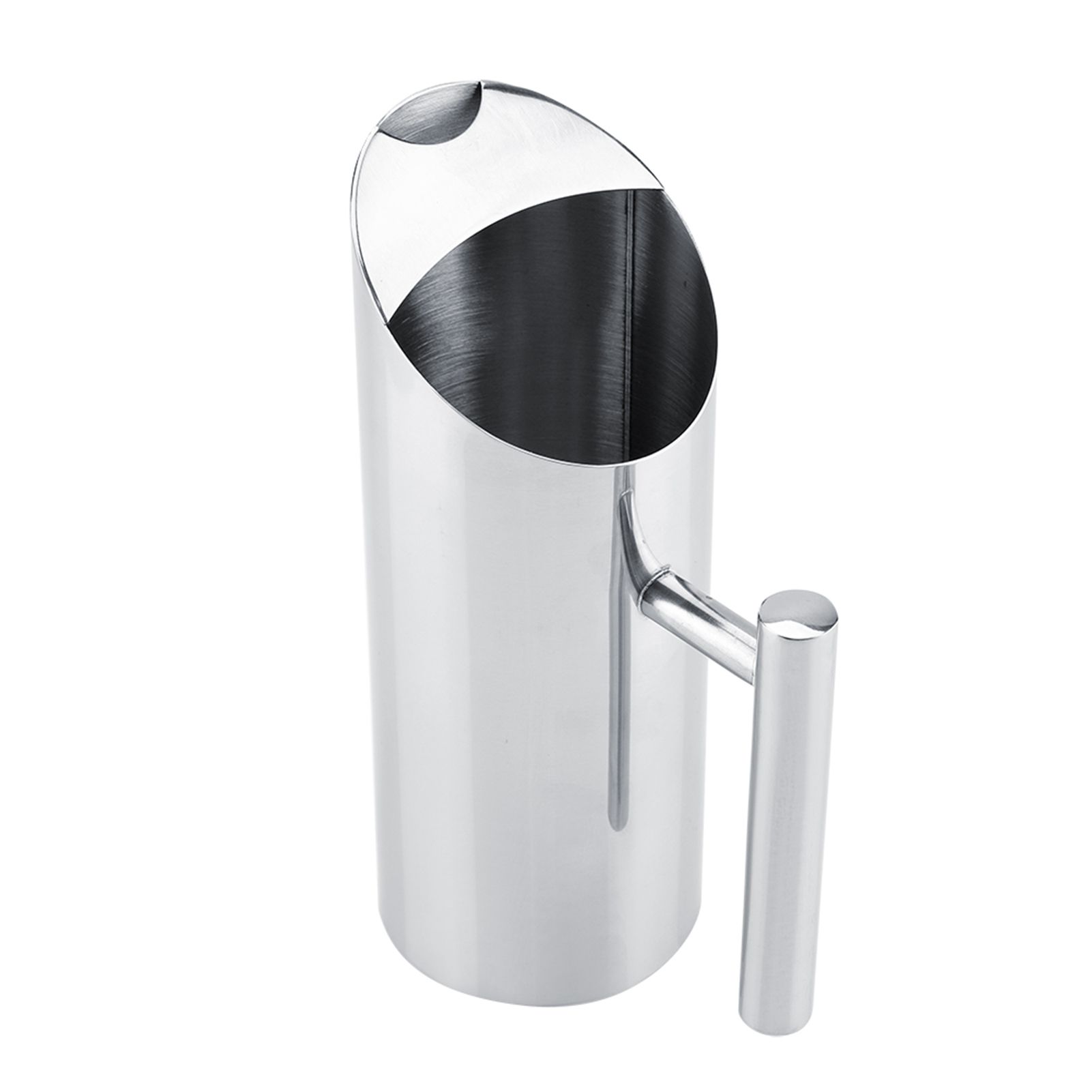 Stainless Steel Water Jug with Ice Guard Cold Drinking Pitcher Home Hotel view 3