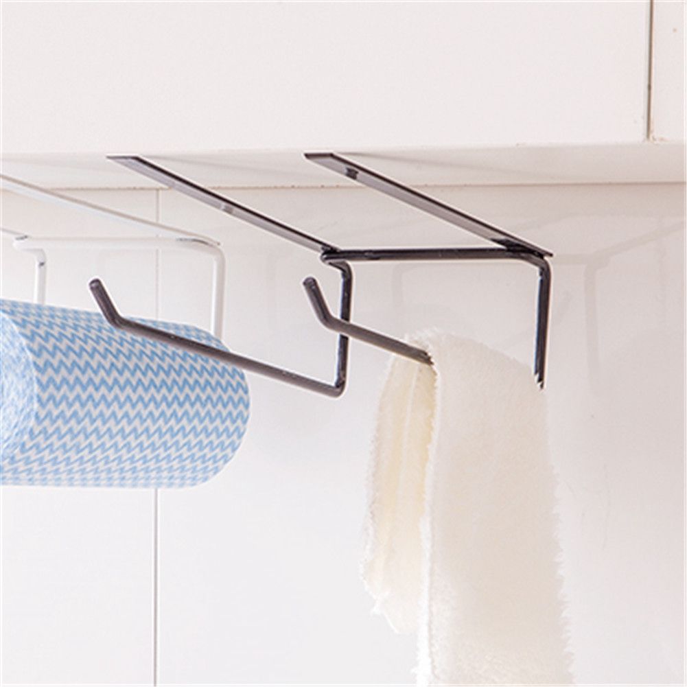 Toilet Roll Paper Rack Tower Hanging Holder Cabinet Kitchen Accessories — image 1