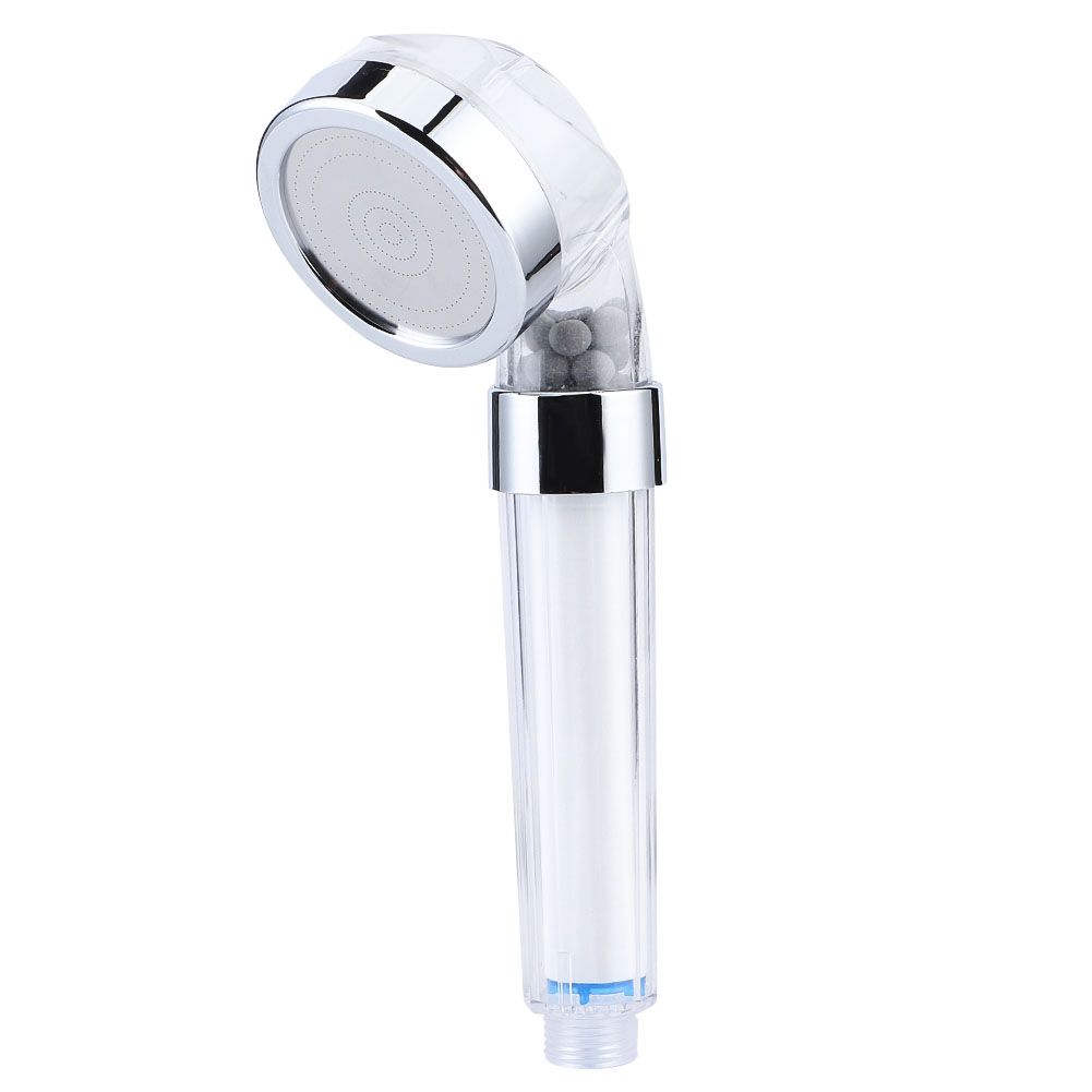 Negative Ions Pressurized Handheld Shower Head Bathroom Showering Bathing view 3