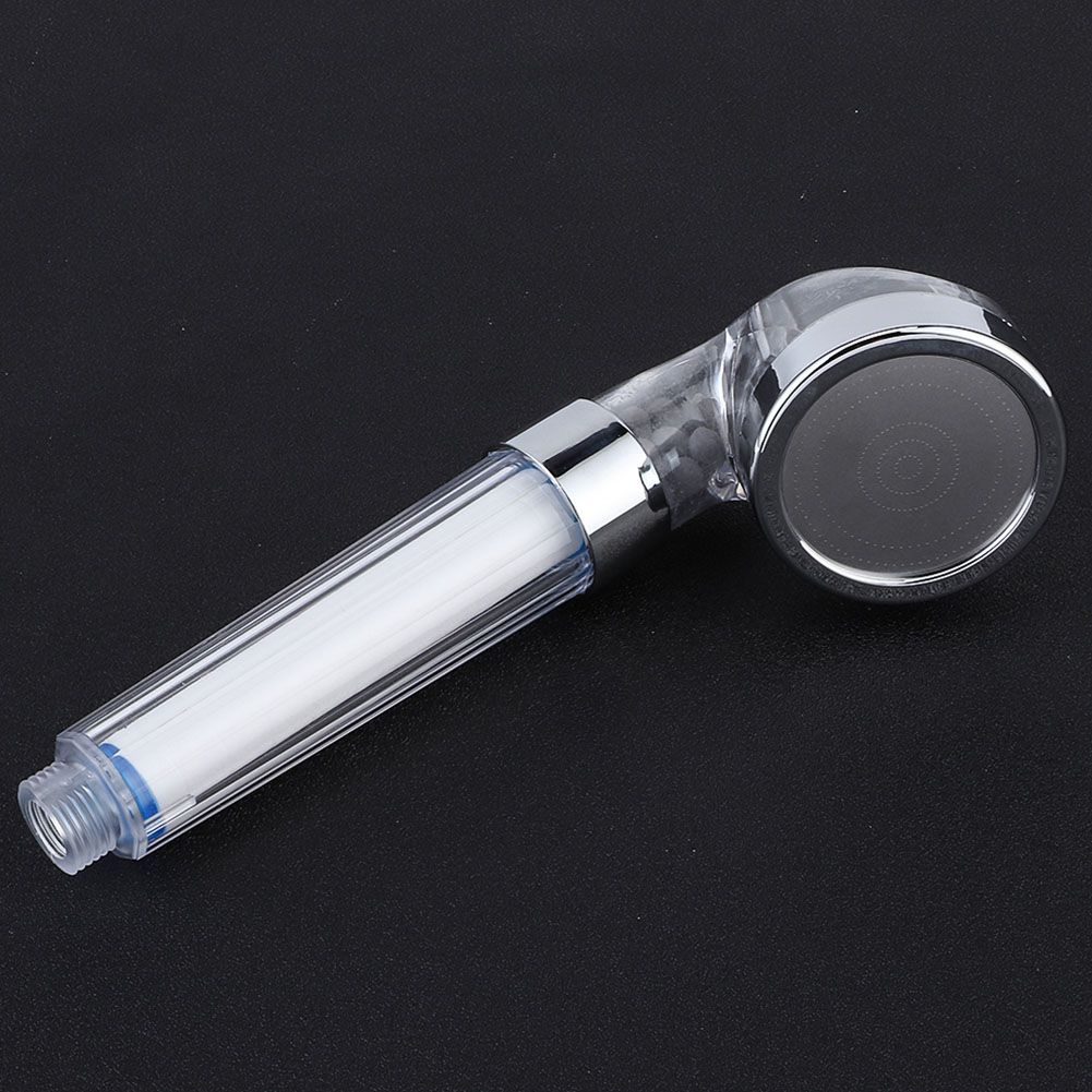 Negative Ions Pressurized Handheld Shower Head Bathroom Showering Bathing view 9