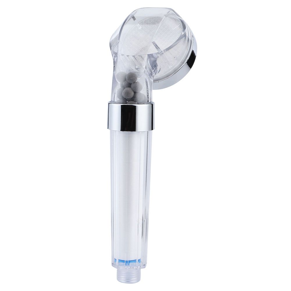 Negative Ions Pressurized Handheld Shower Head Bathroom Showering Bathing view 11