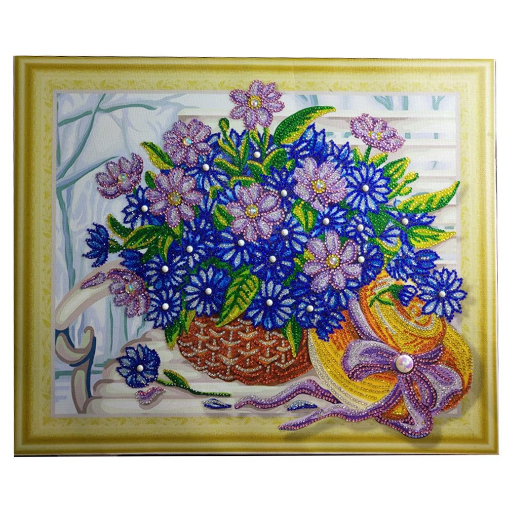 DIY Diamond Painting Crystal Rhinestone Embroidery Arts Colorful Home Room view 2