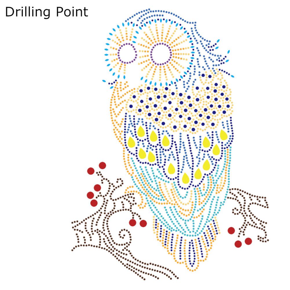 Children Handmade DIY Stereo Feeling Rhinestone Diamond Drawing Painting Craft