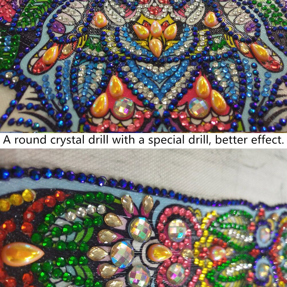 Children Handmade DIY Stereo Feeling Rhinestone Diamond Drawing Painting Craft view 10